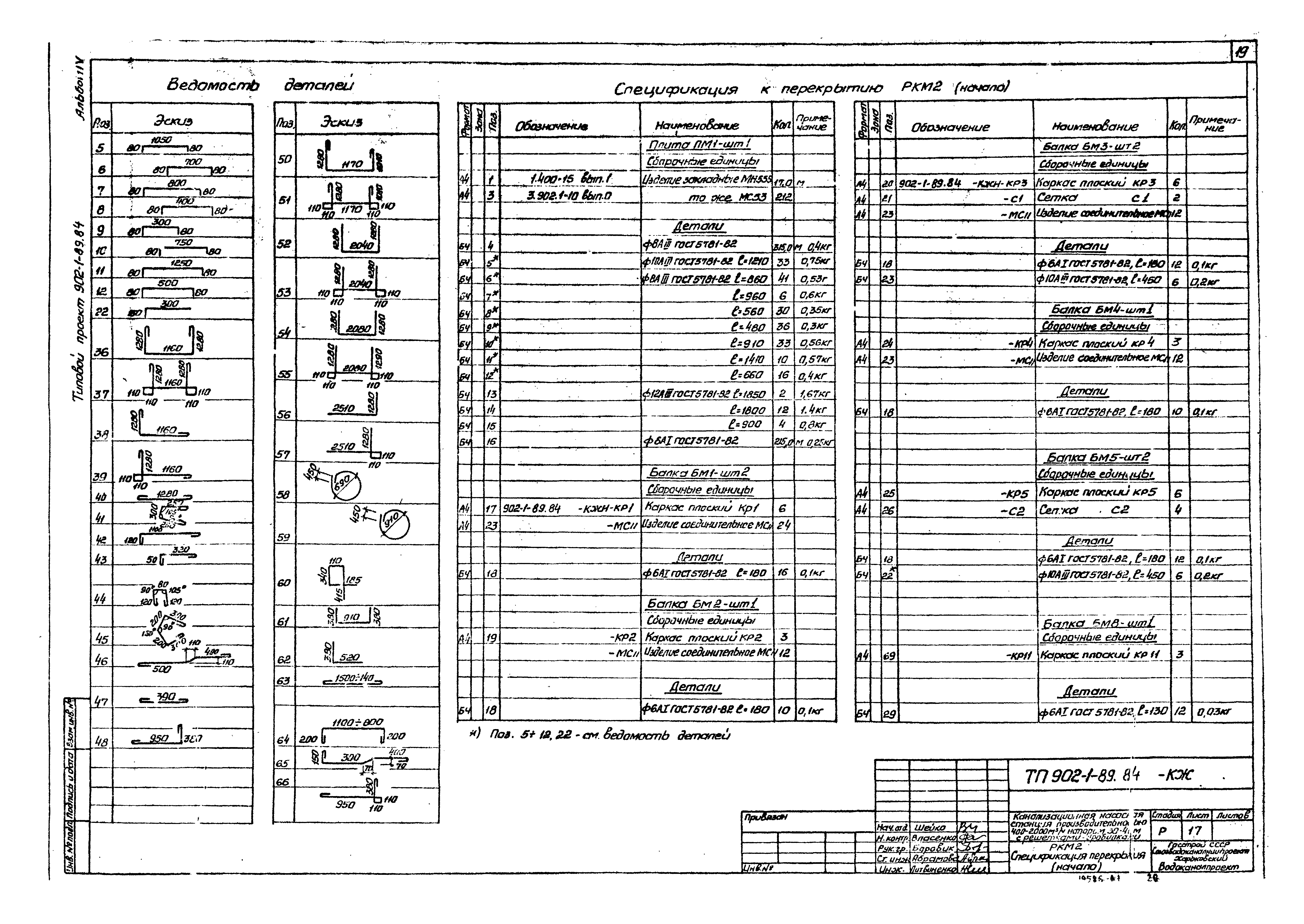Типовой проект 902-1-89.84