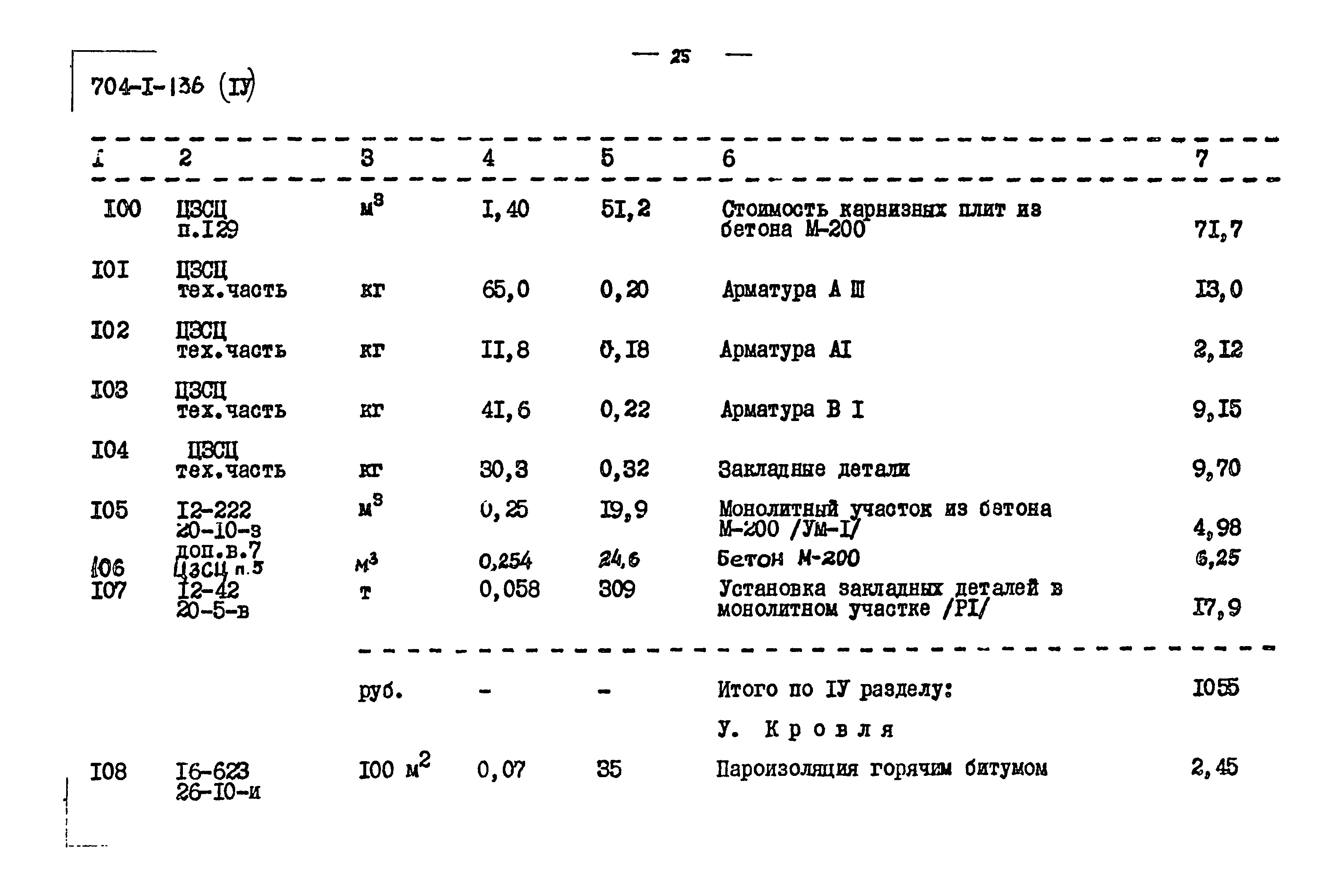 Типовой проект 704-1-136