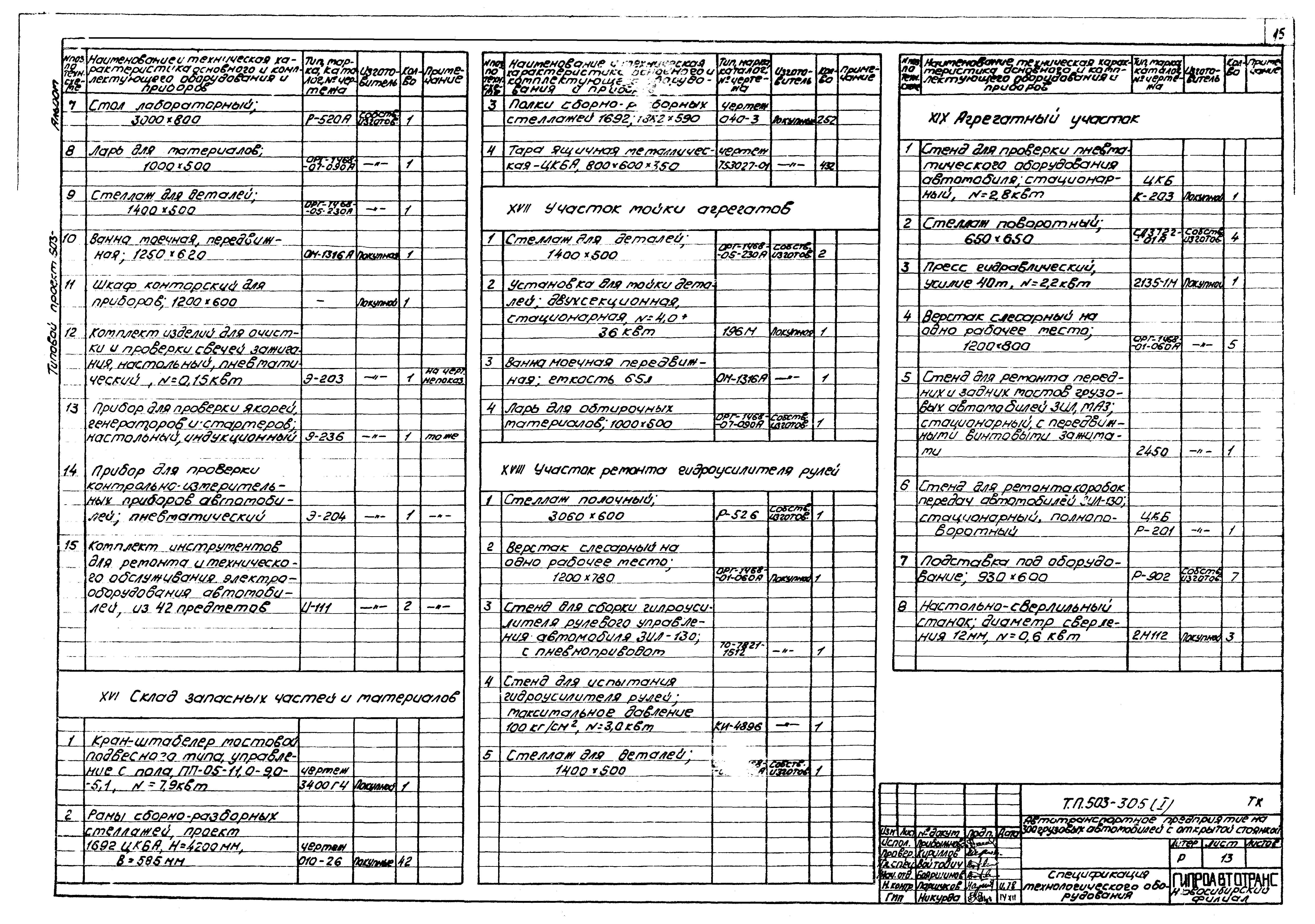 Типовой проект 503-305
