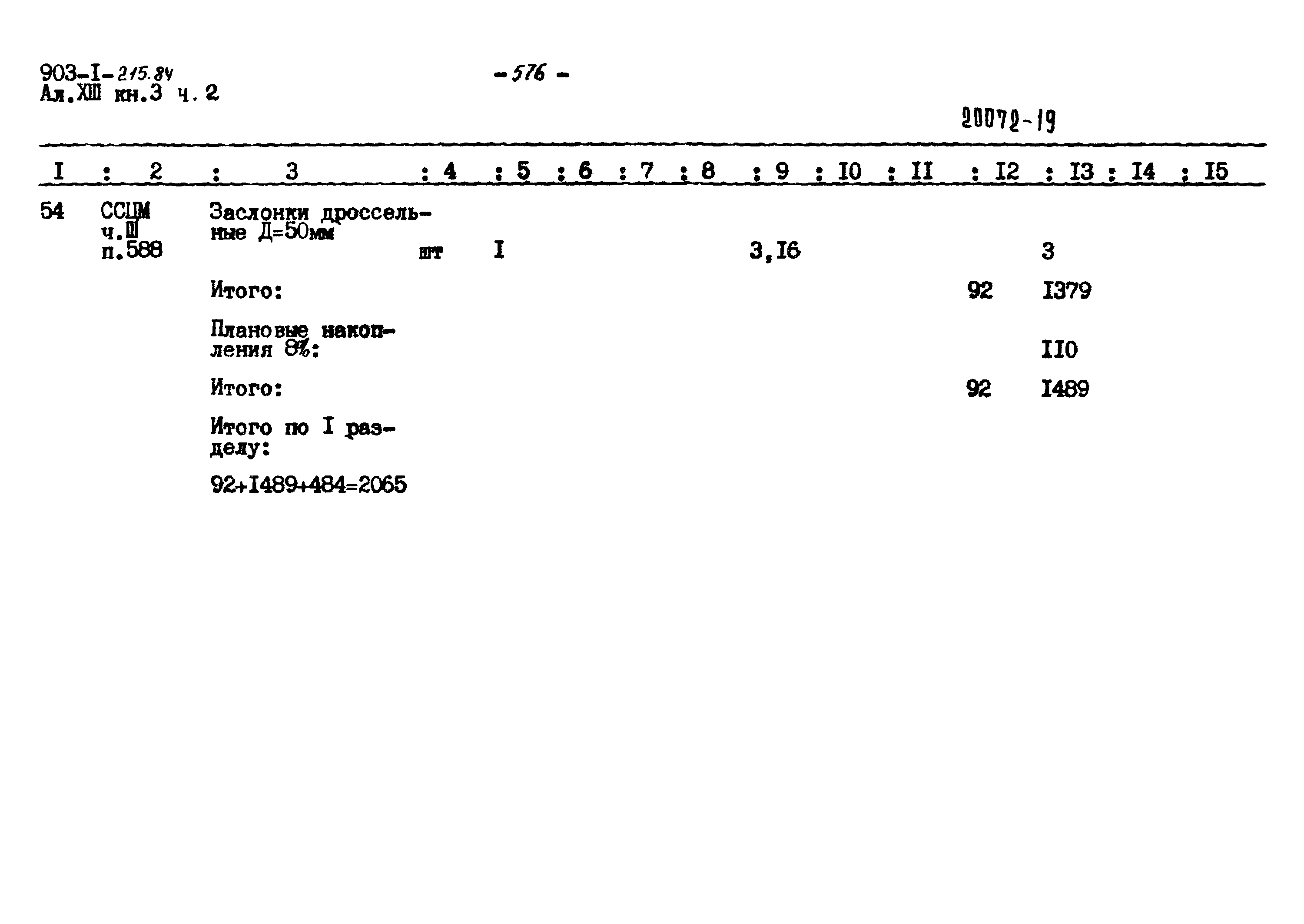 Типовой проект 903-1-215.84