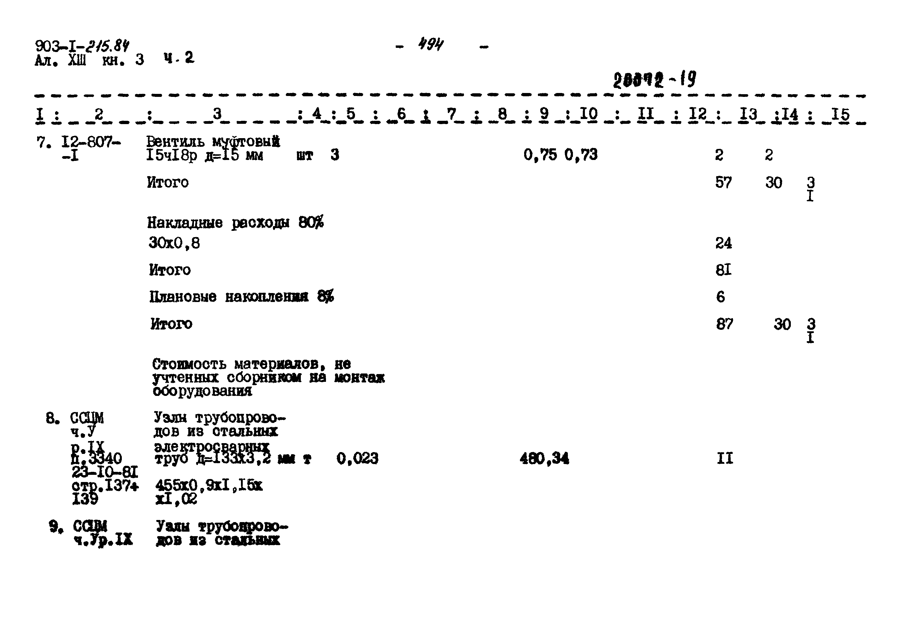 Типовой проект 903-1-215.84