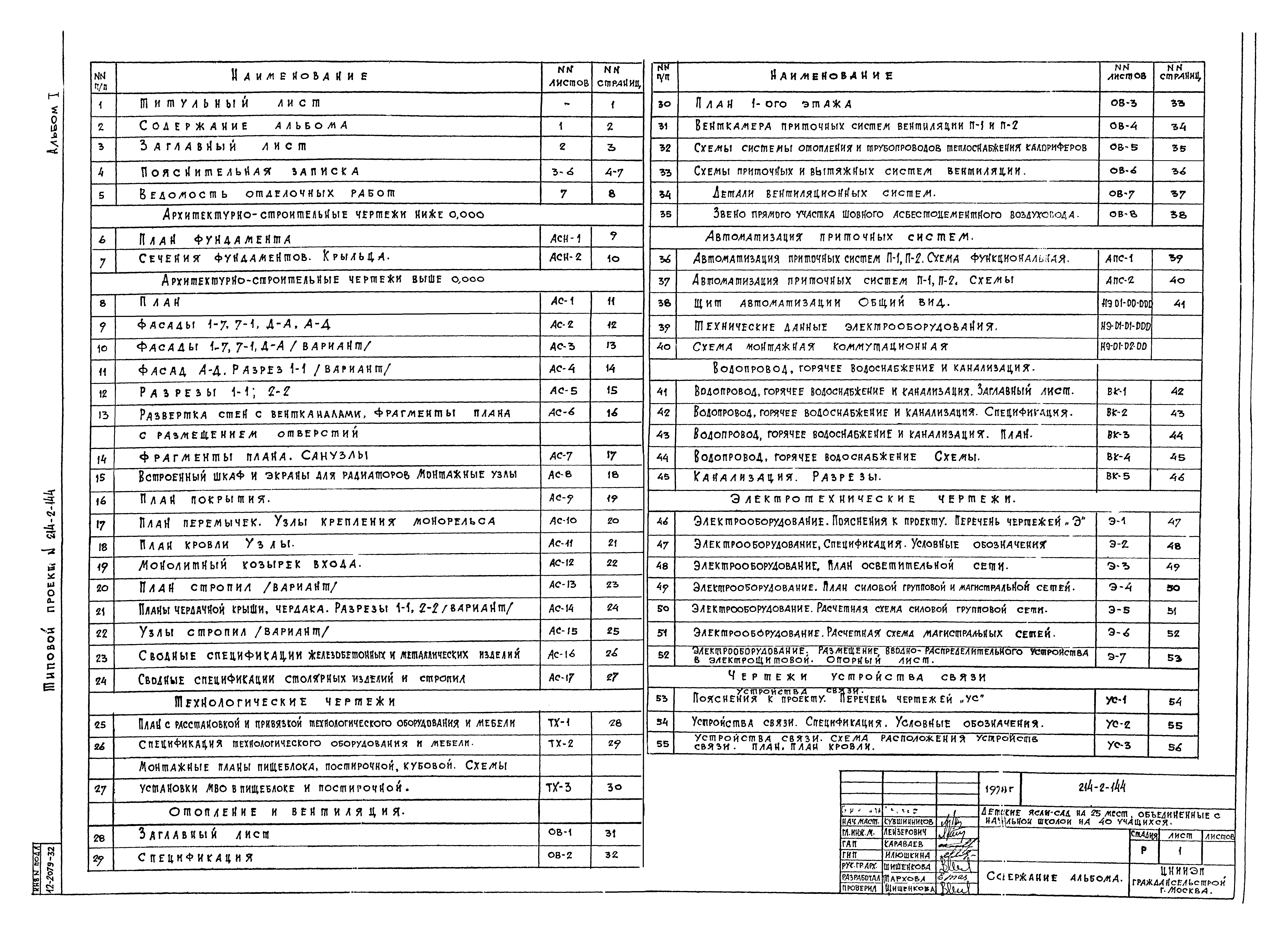 Типовой проект 214-2-144