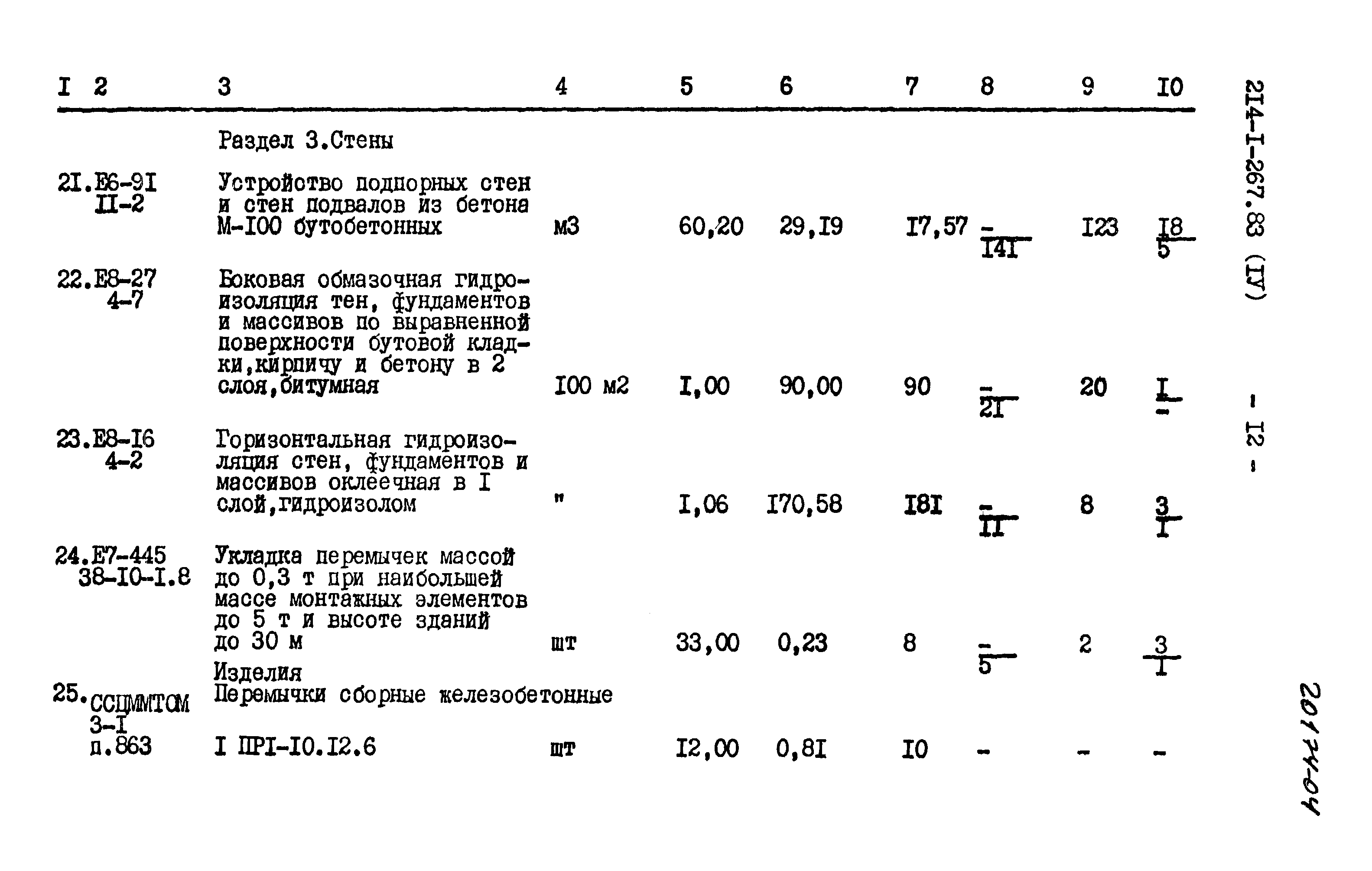 Типовой проект 214-1-267.83