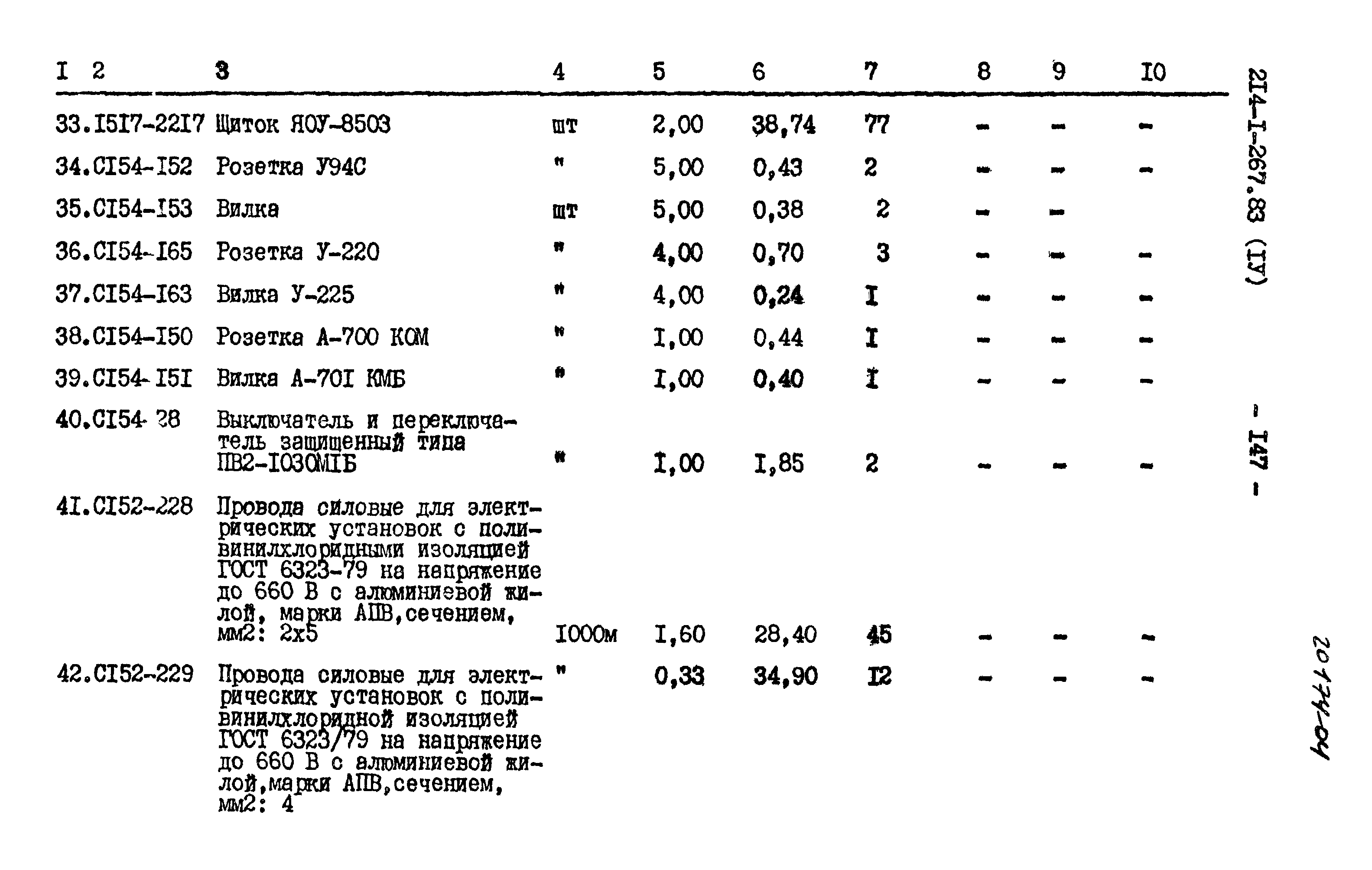 Типовой проект 214-1-267.83