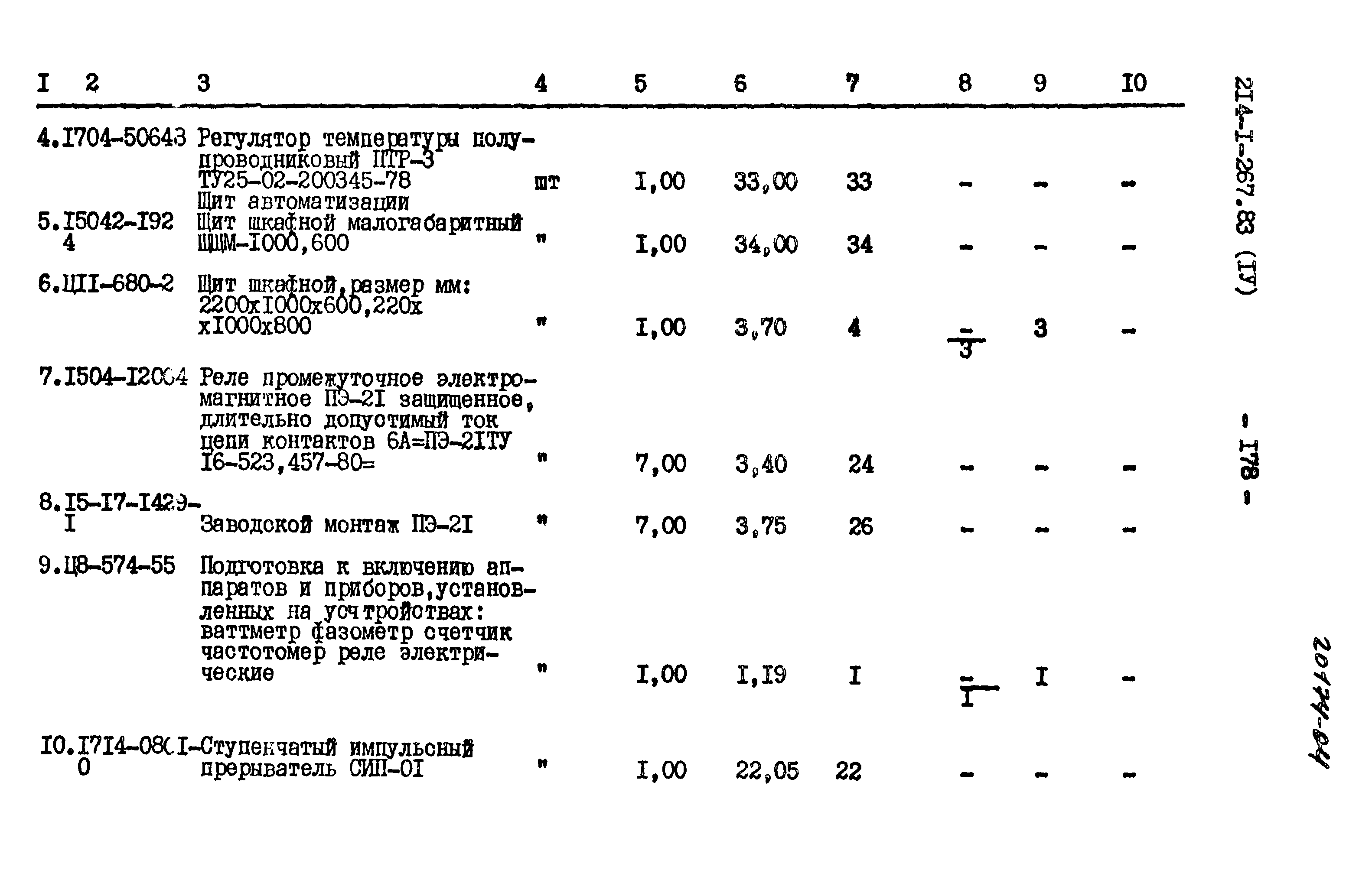 Типовой проект 214-1-267.83