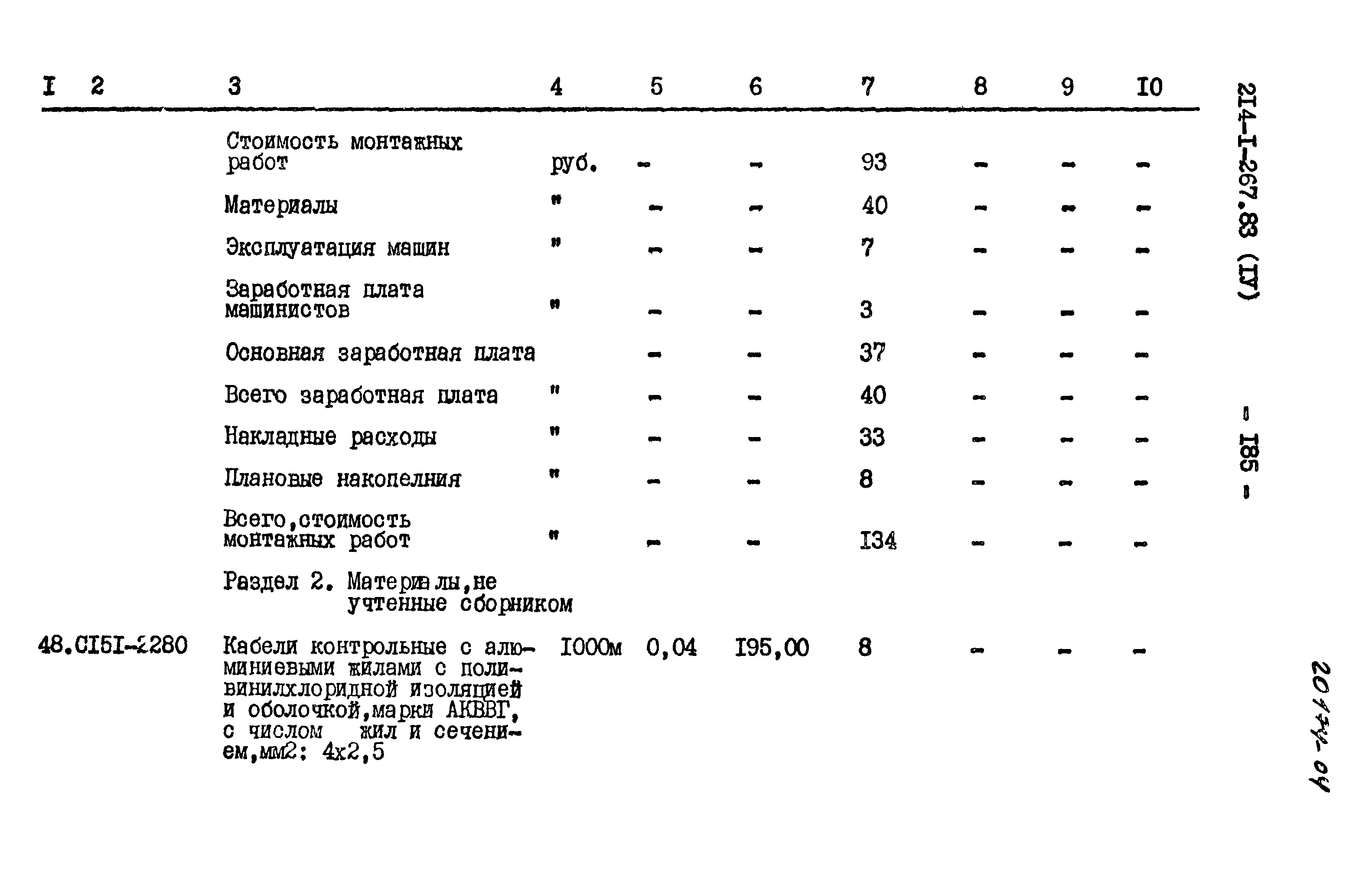 Типовой проект 214-1-267.83