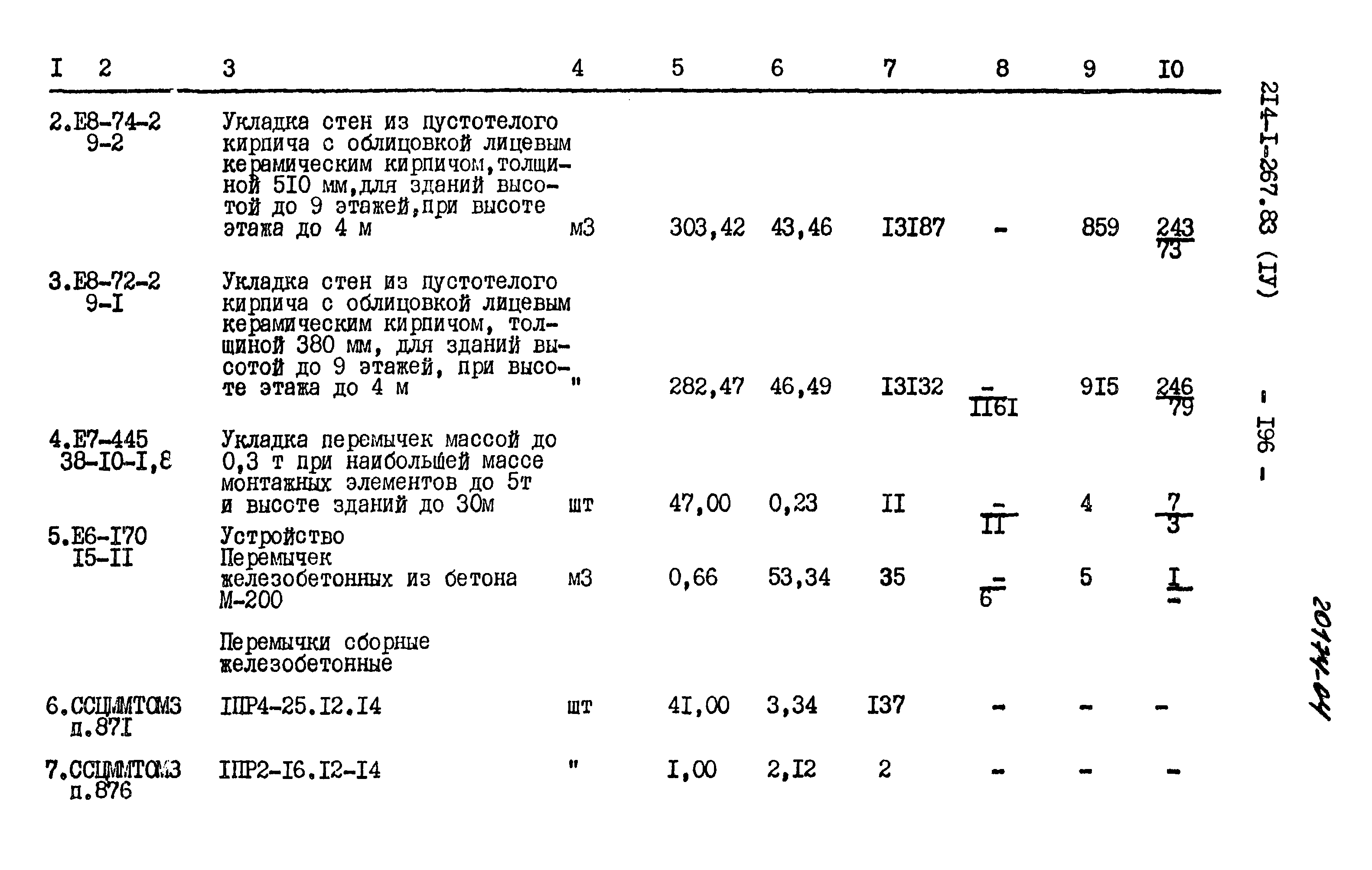 Типовой проект 214-1-267.83