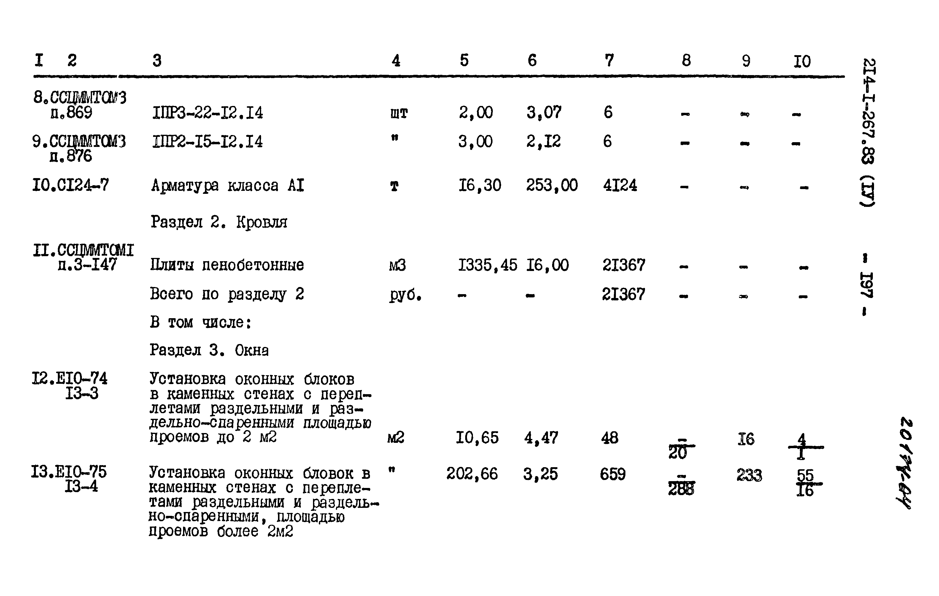 Типовой проект 214-1-267.83