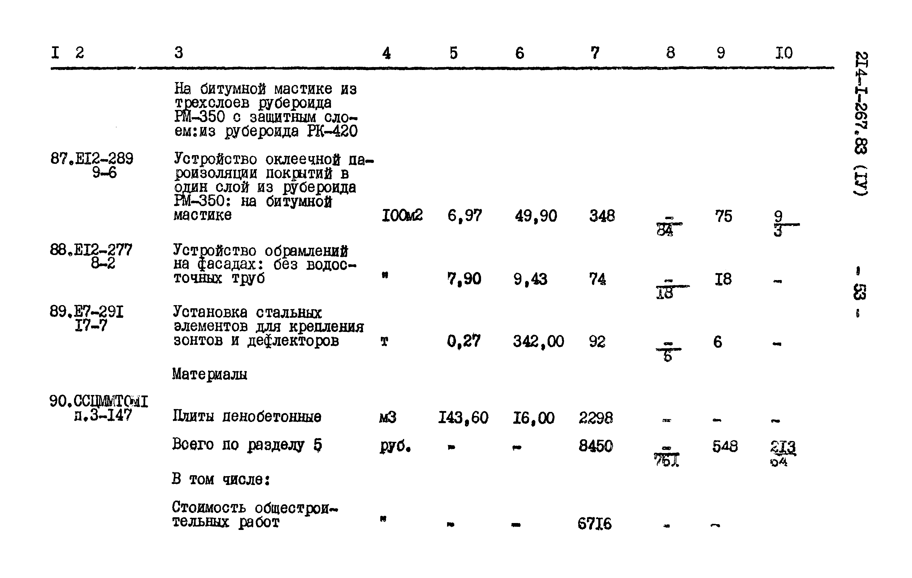 Типовой проект 214-1-267.83