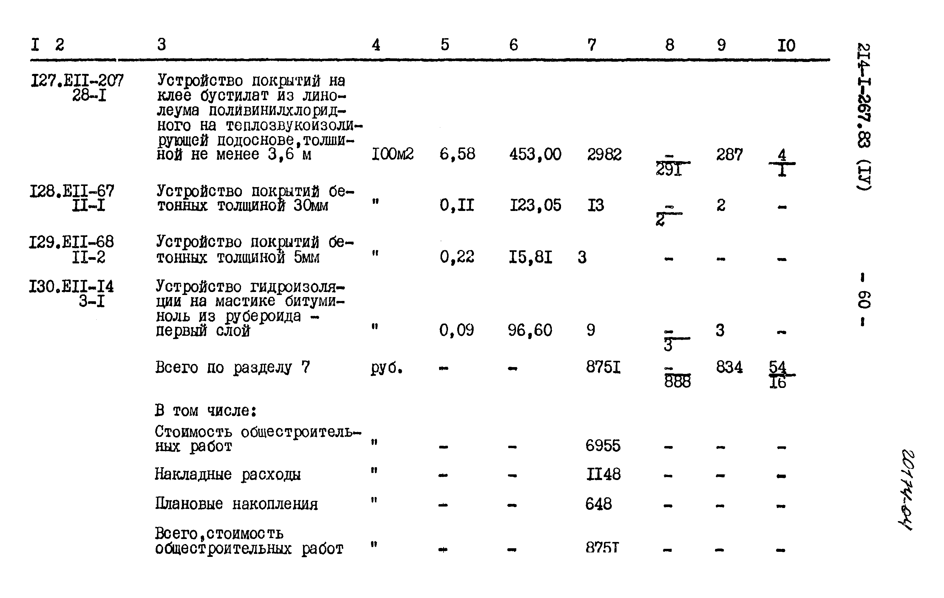 Типовой проект 214-1-267.83