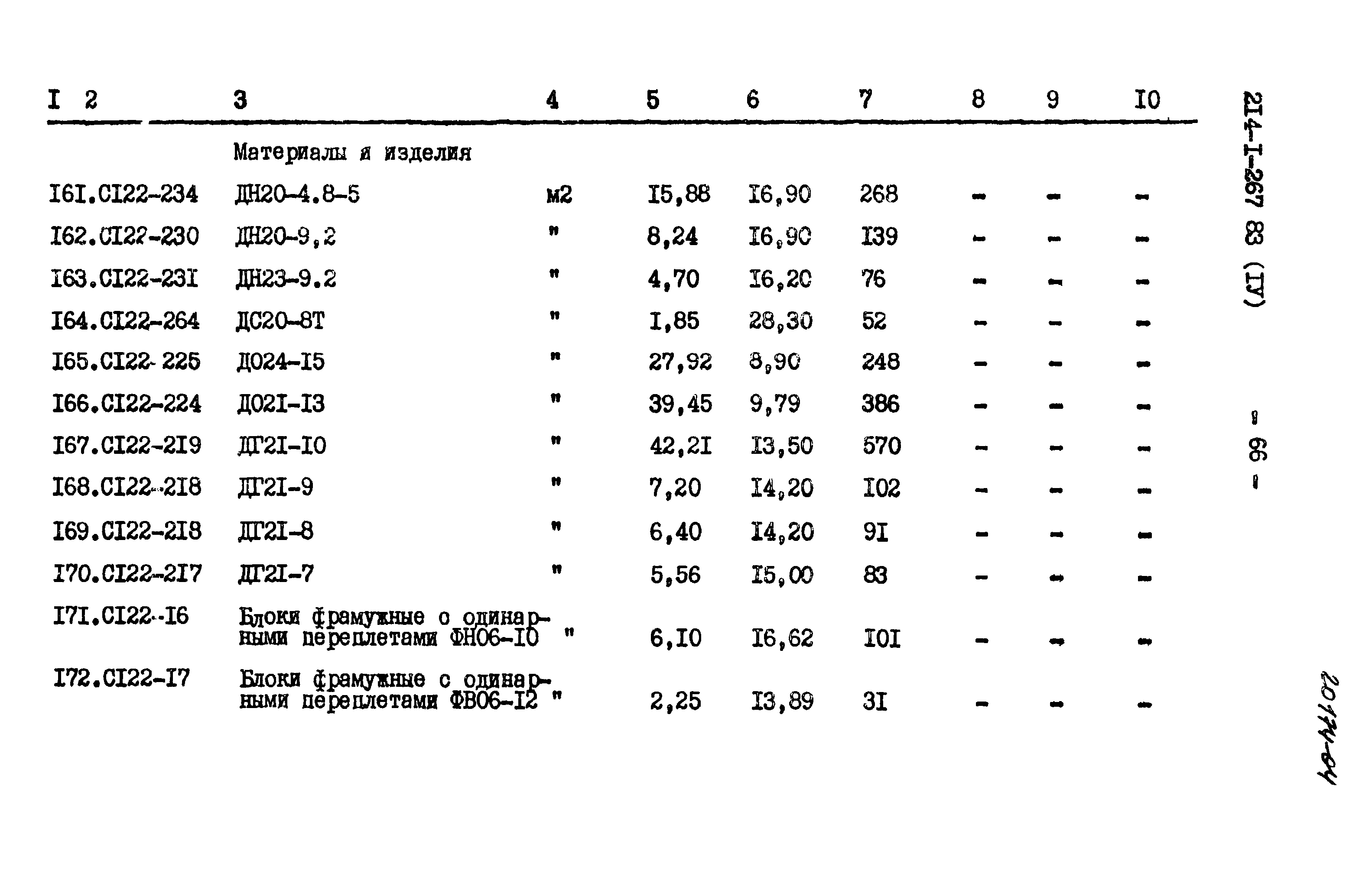 Типовой проект 214-1-267.83
