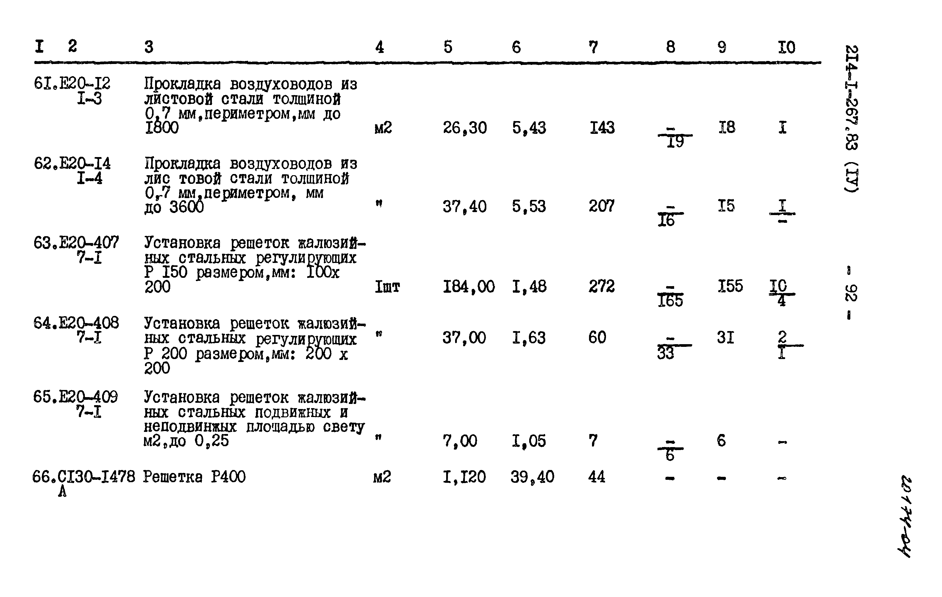 Типовой проект 214-1-267.83