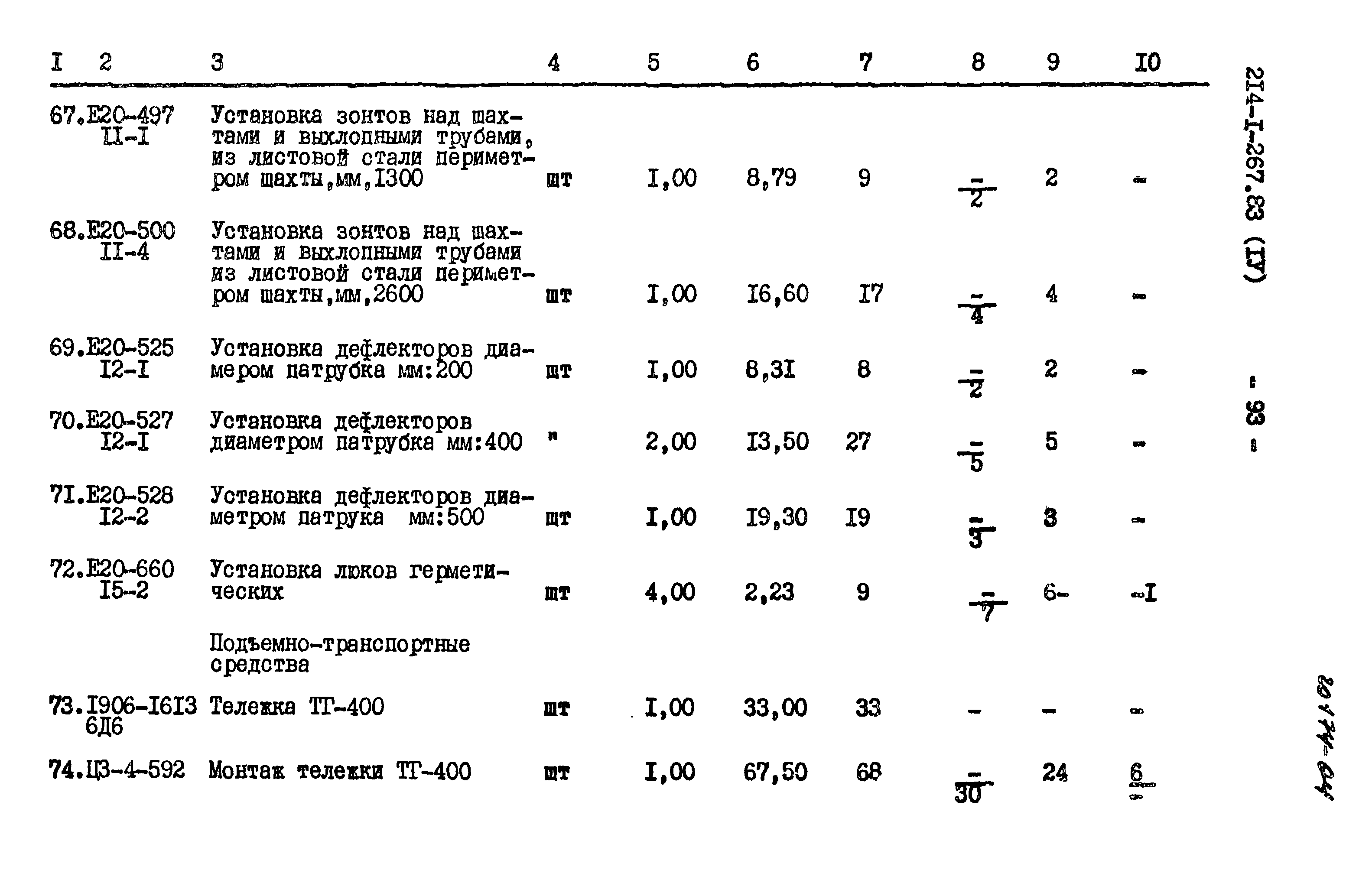 Типовой проект 214-1-267.83