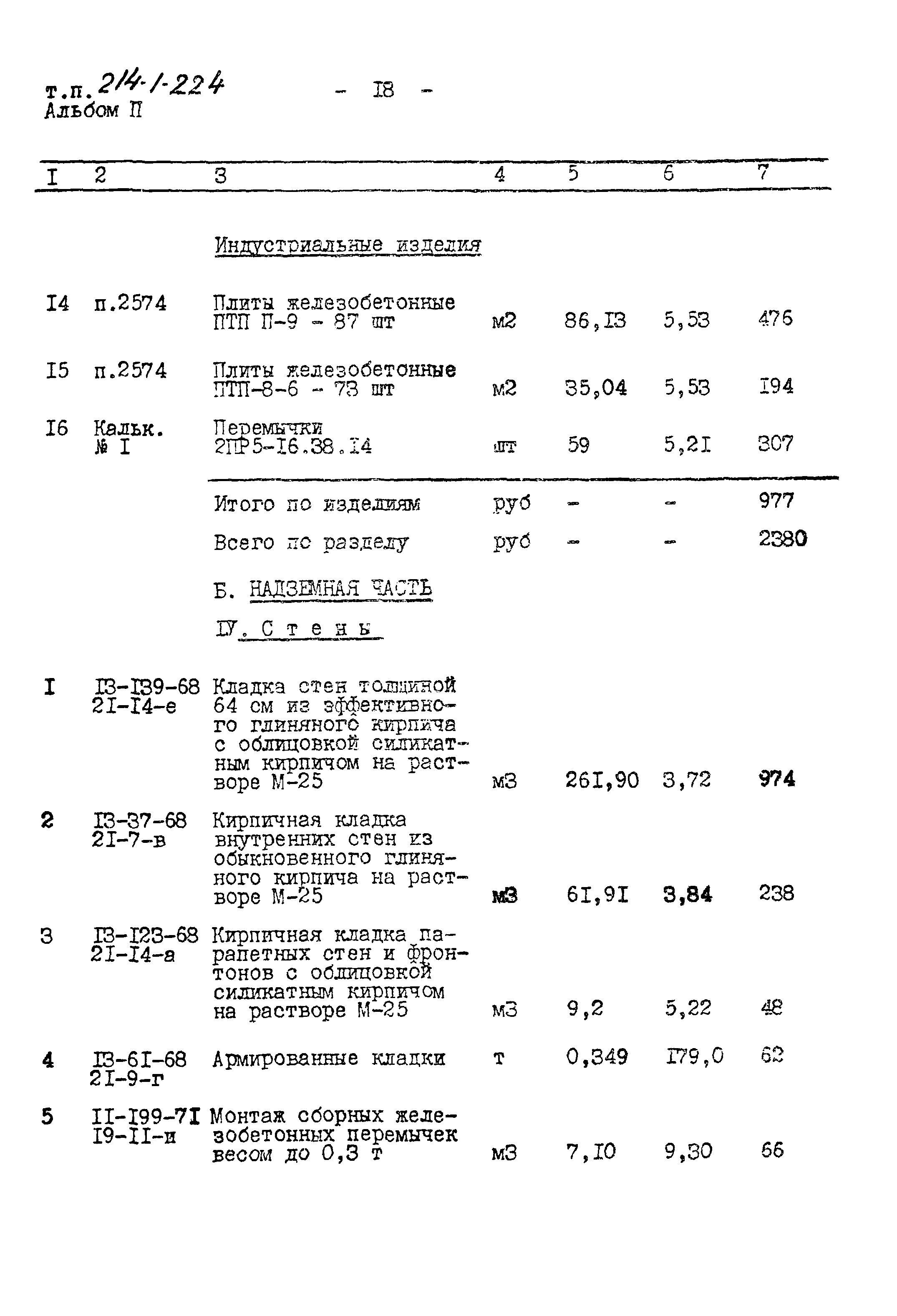 Типовой проект 214-1-224