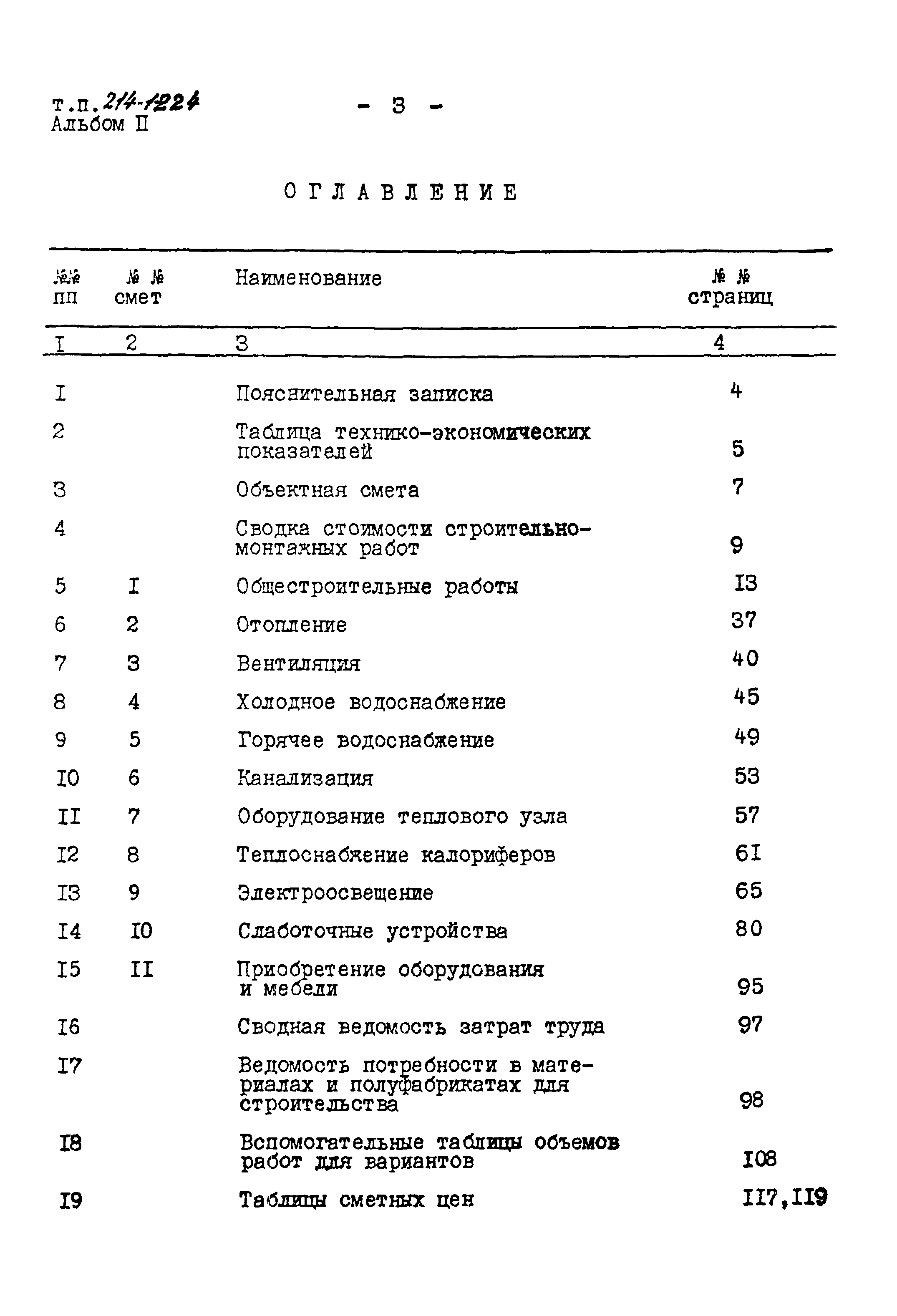 Типовой проект 214-1-224