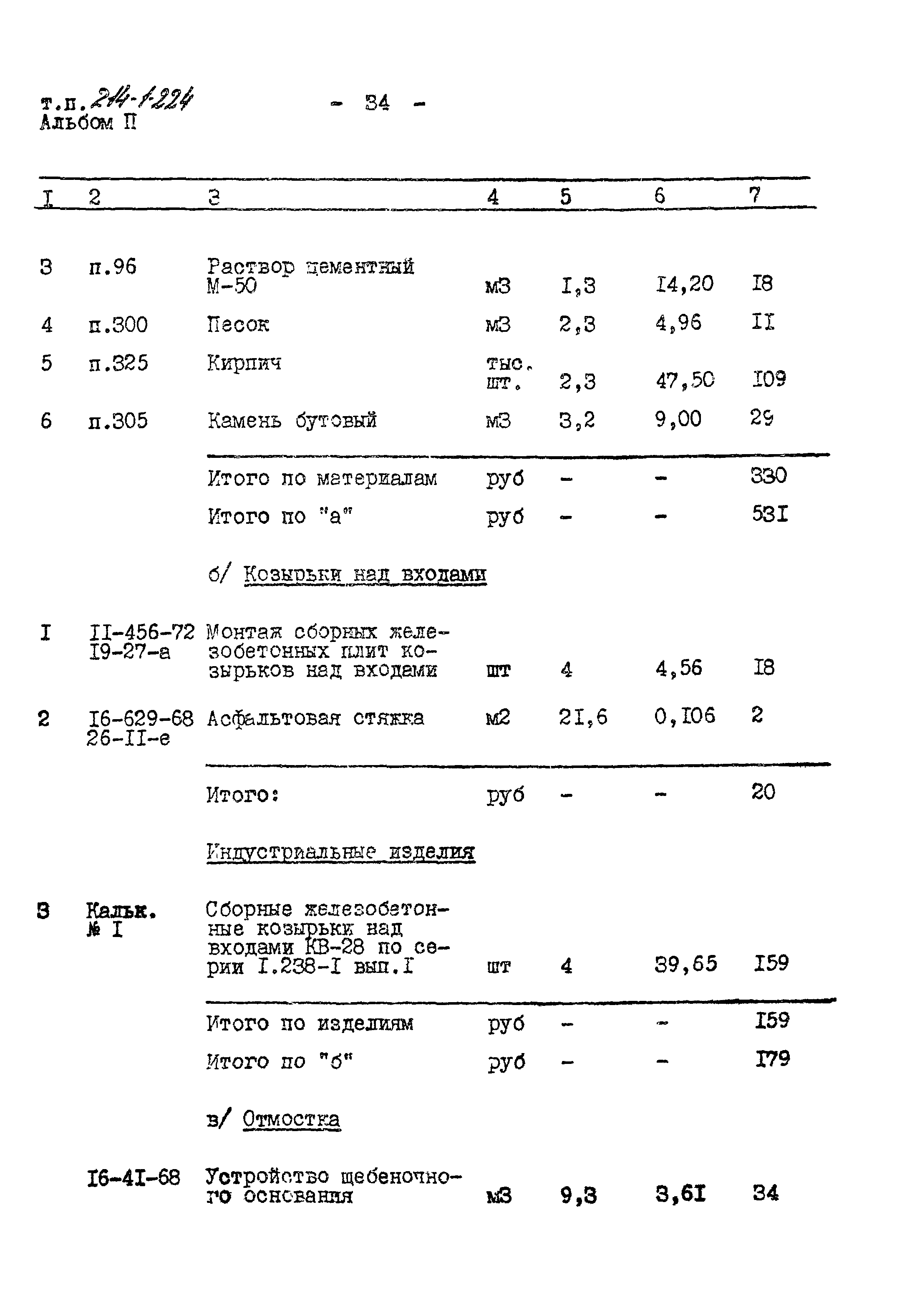 Типовой проект 214-1-224