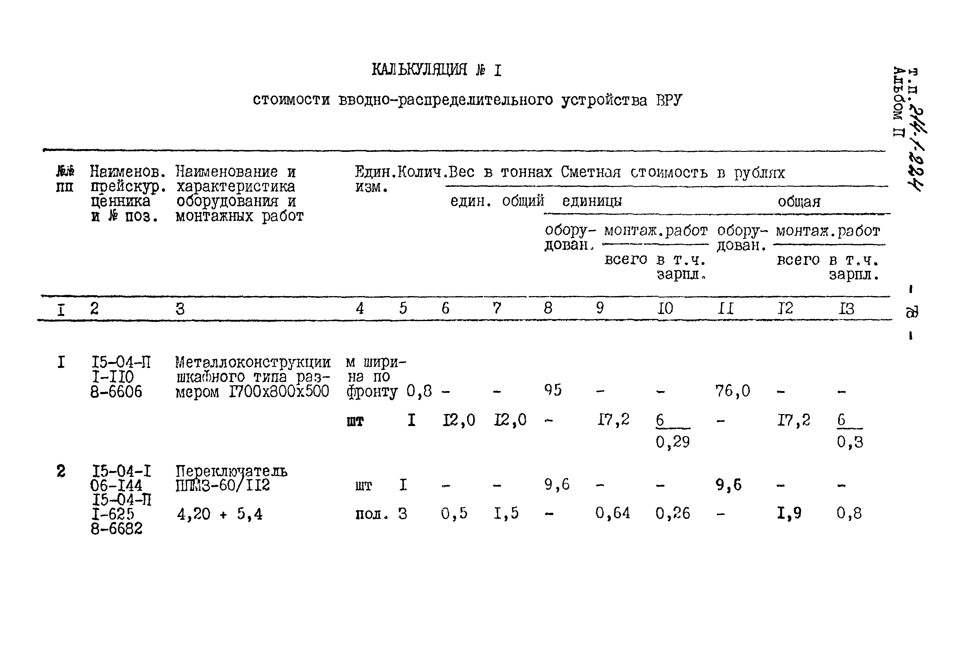 Типовой проект 214-1-224