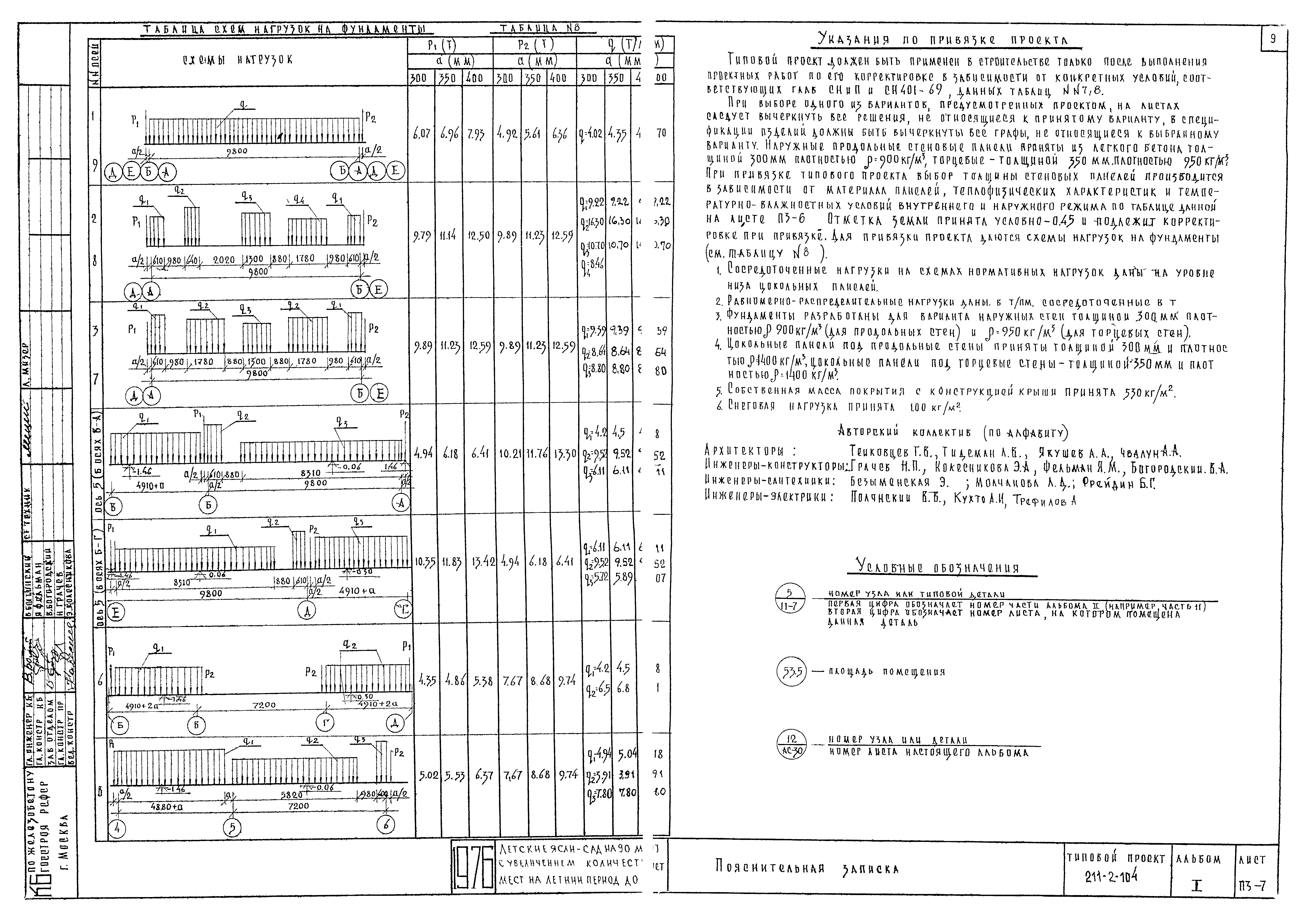 Типовой проект 211-2-104