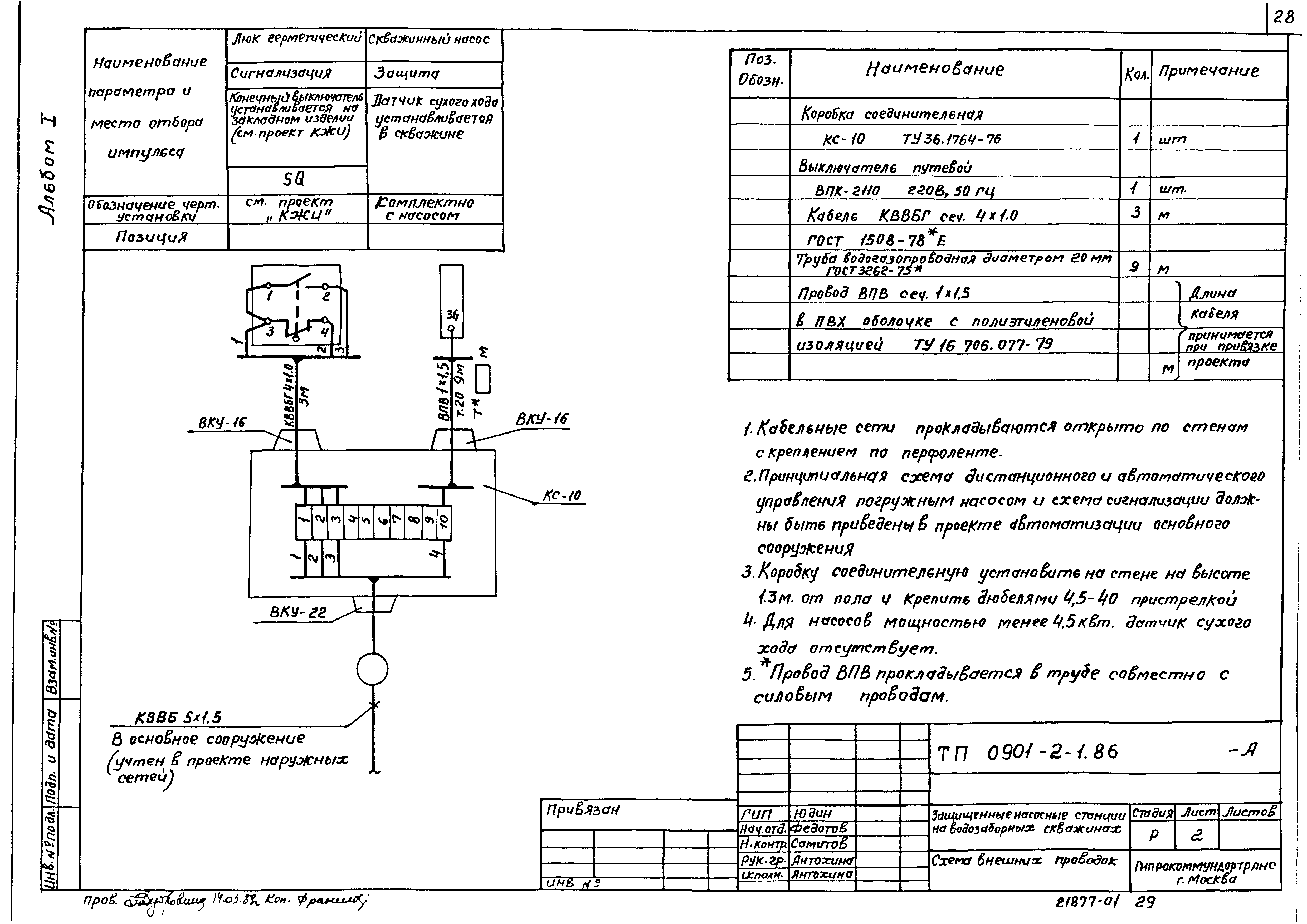 Типовой проект 0901-2-1.86