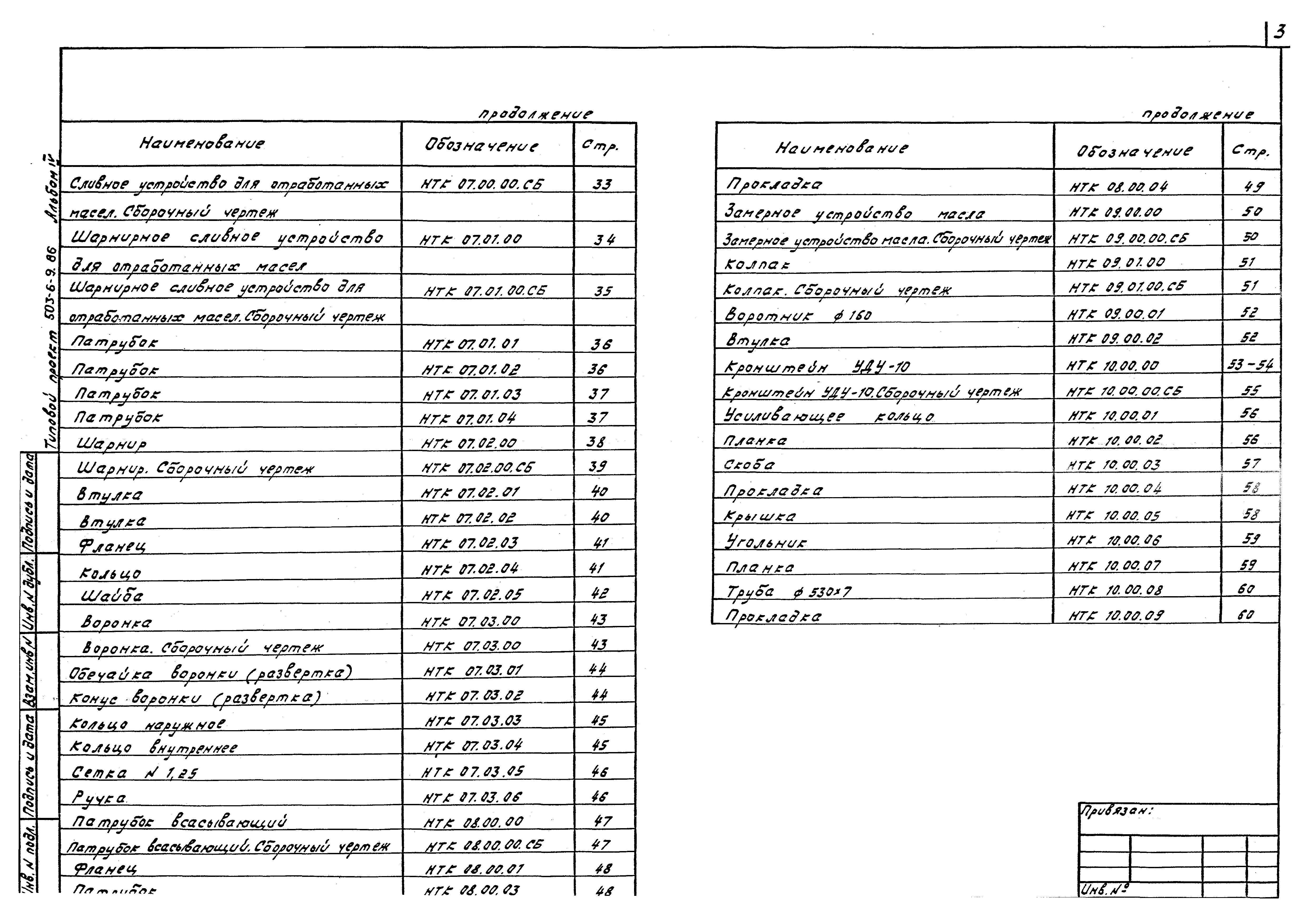 Типовой проект 503-6-9.86