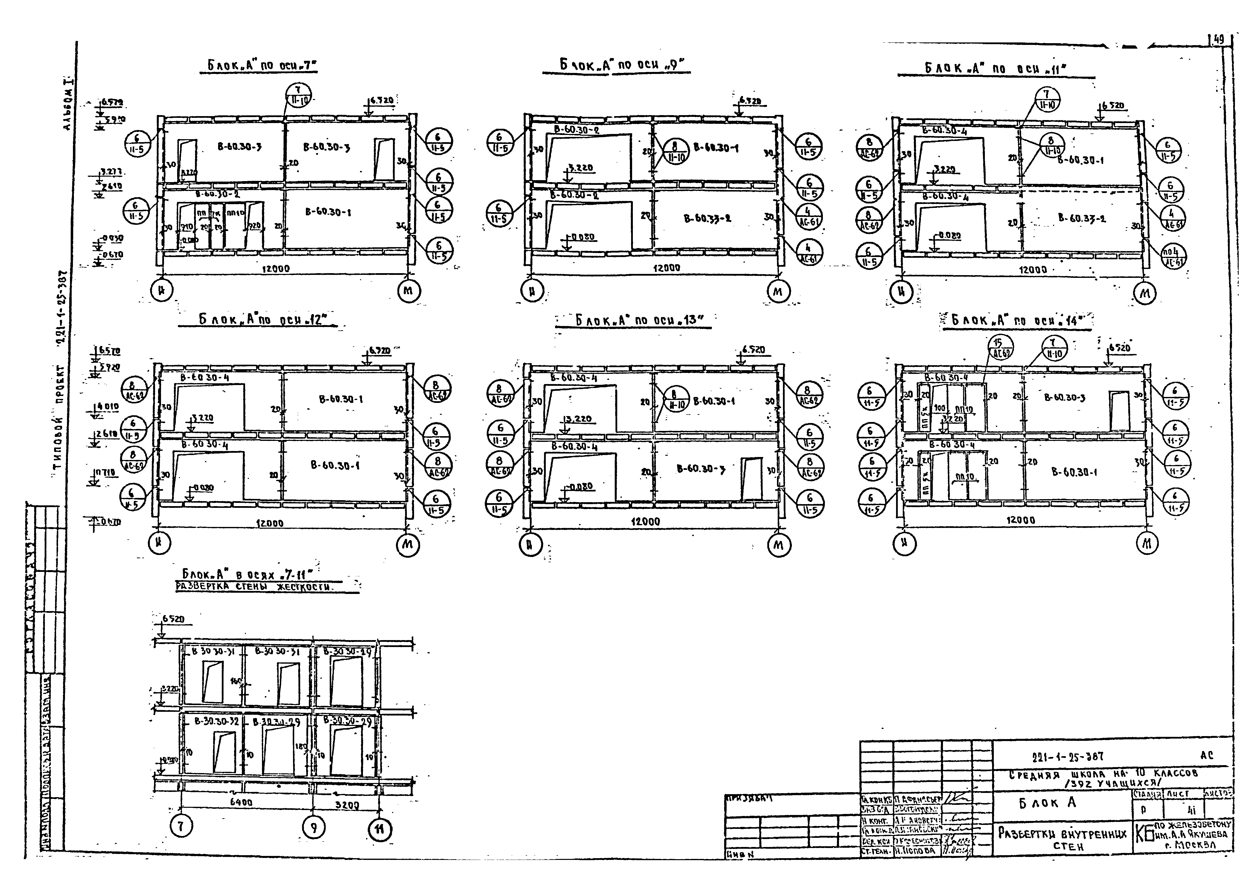 Типовой проект 221-1-25-387