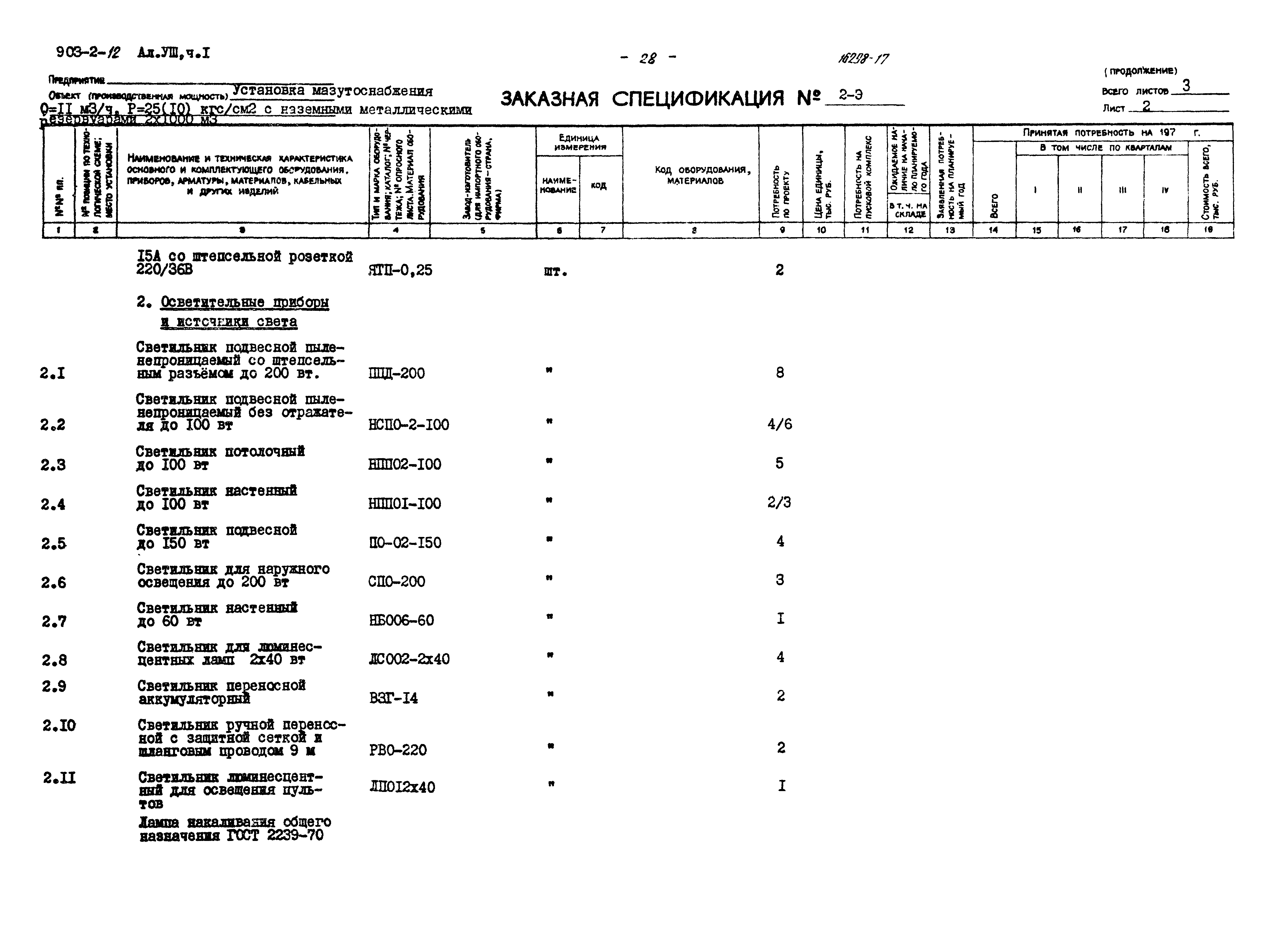 Типовой проект 903-2-12