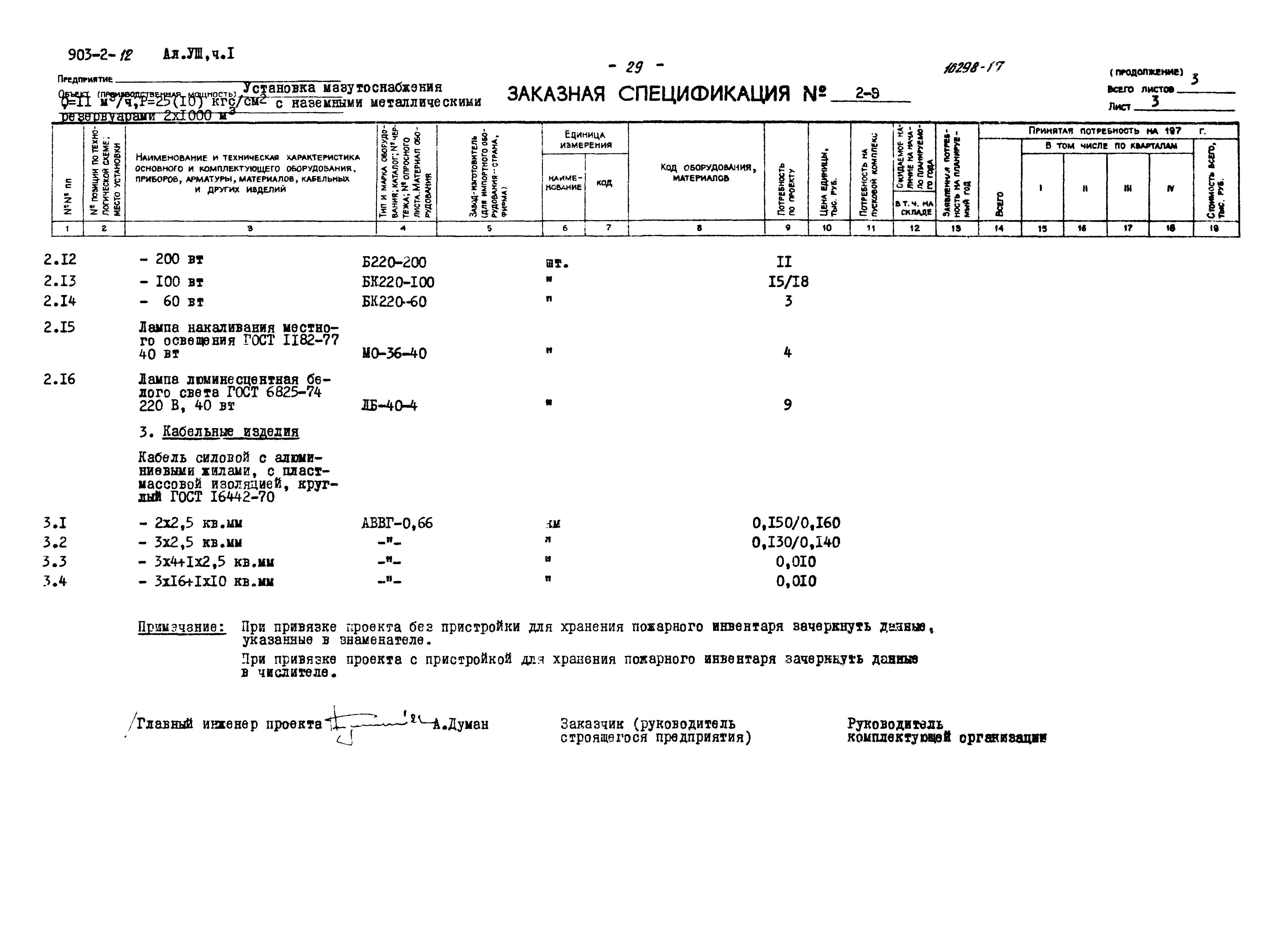 Типовой проект 903-2-12