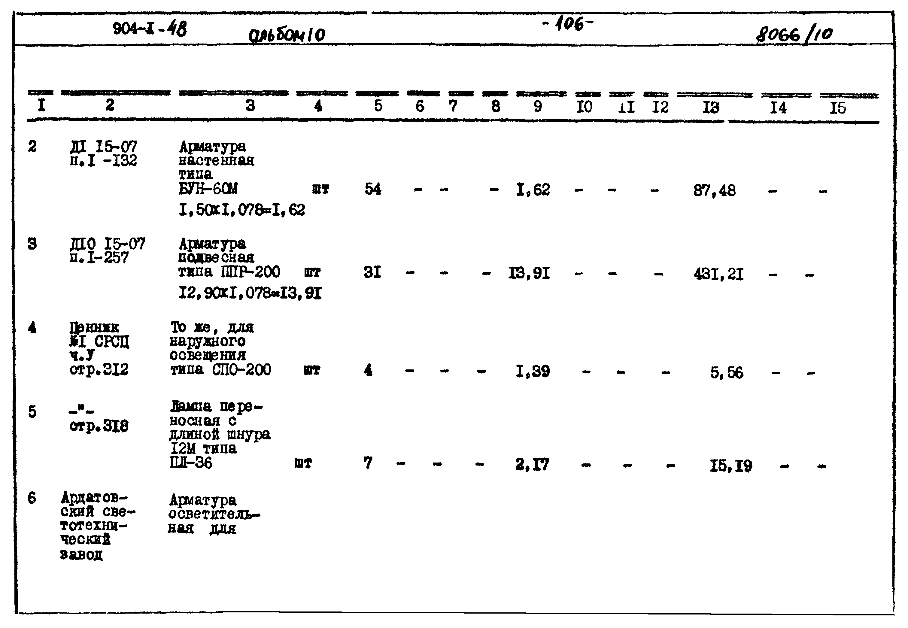 Типовой проект 904-1-48