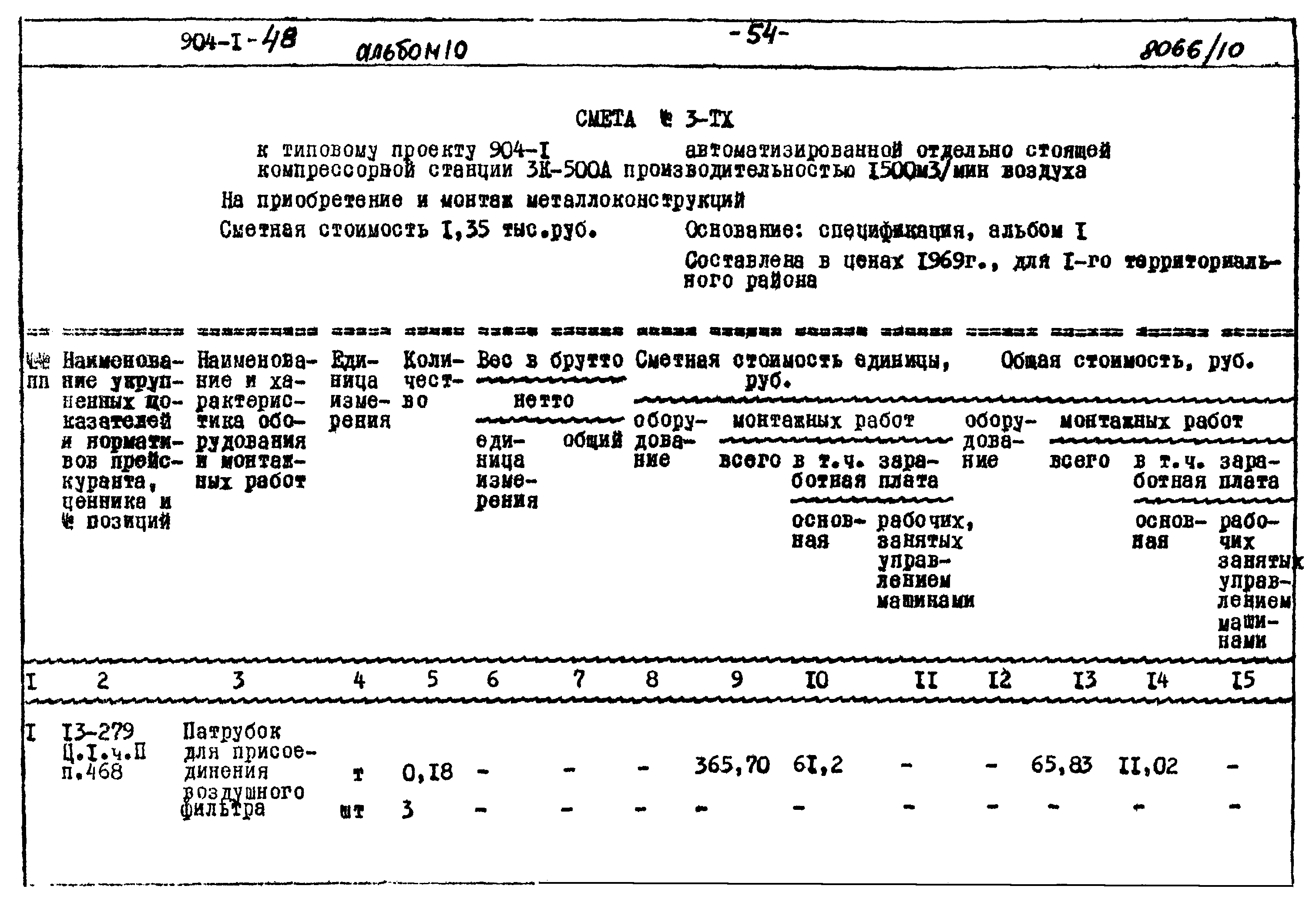 Типовой проект 904-1-48