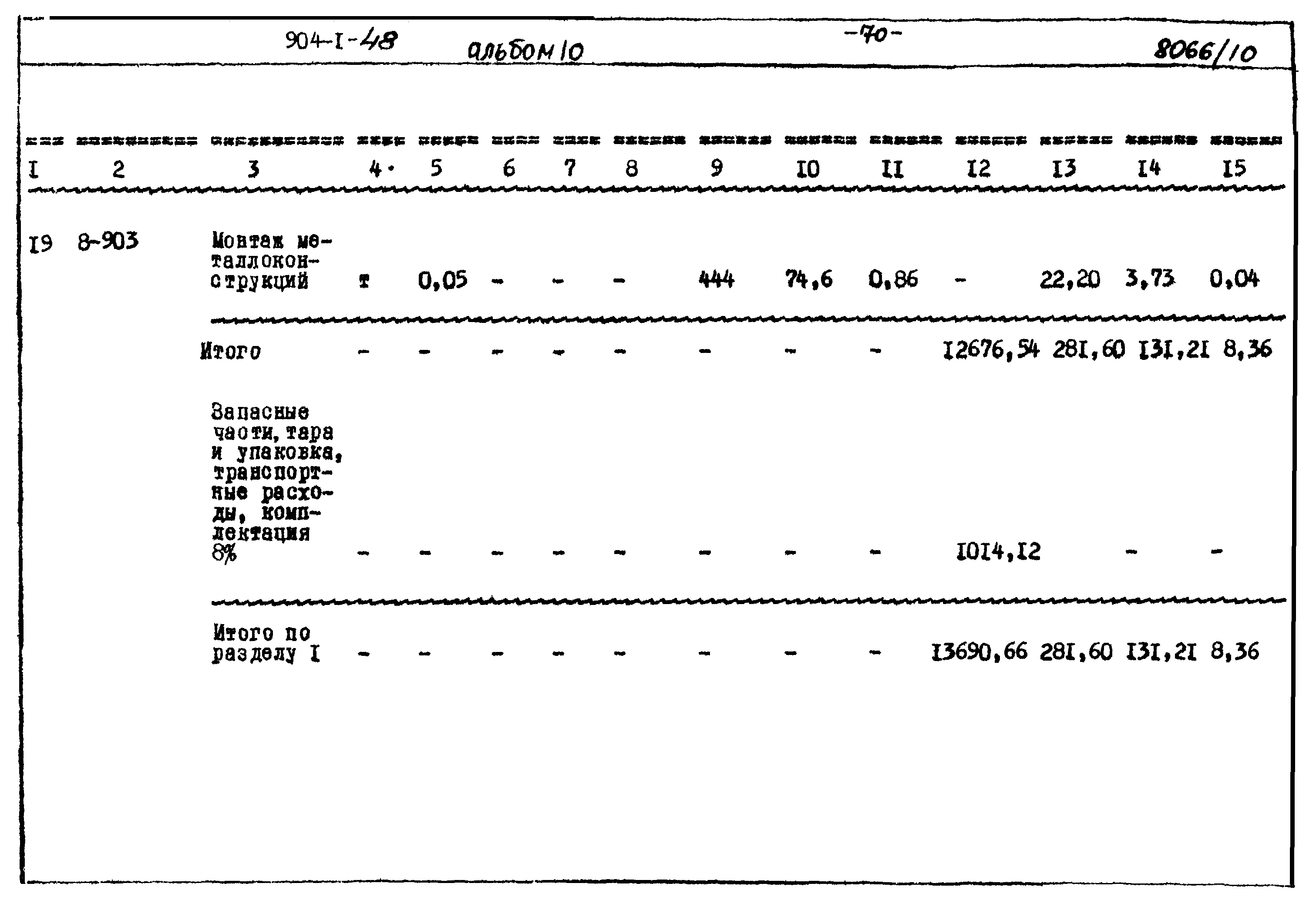 Типовой проект 904-1-48