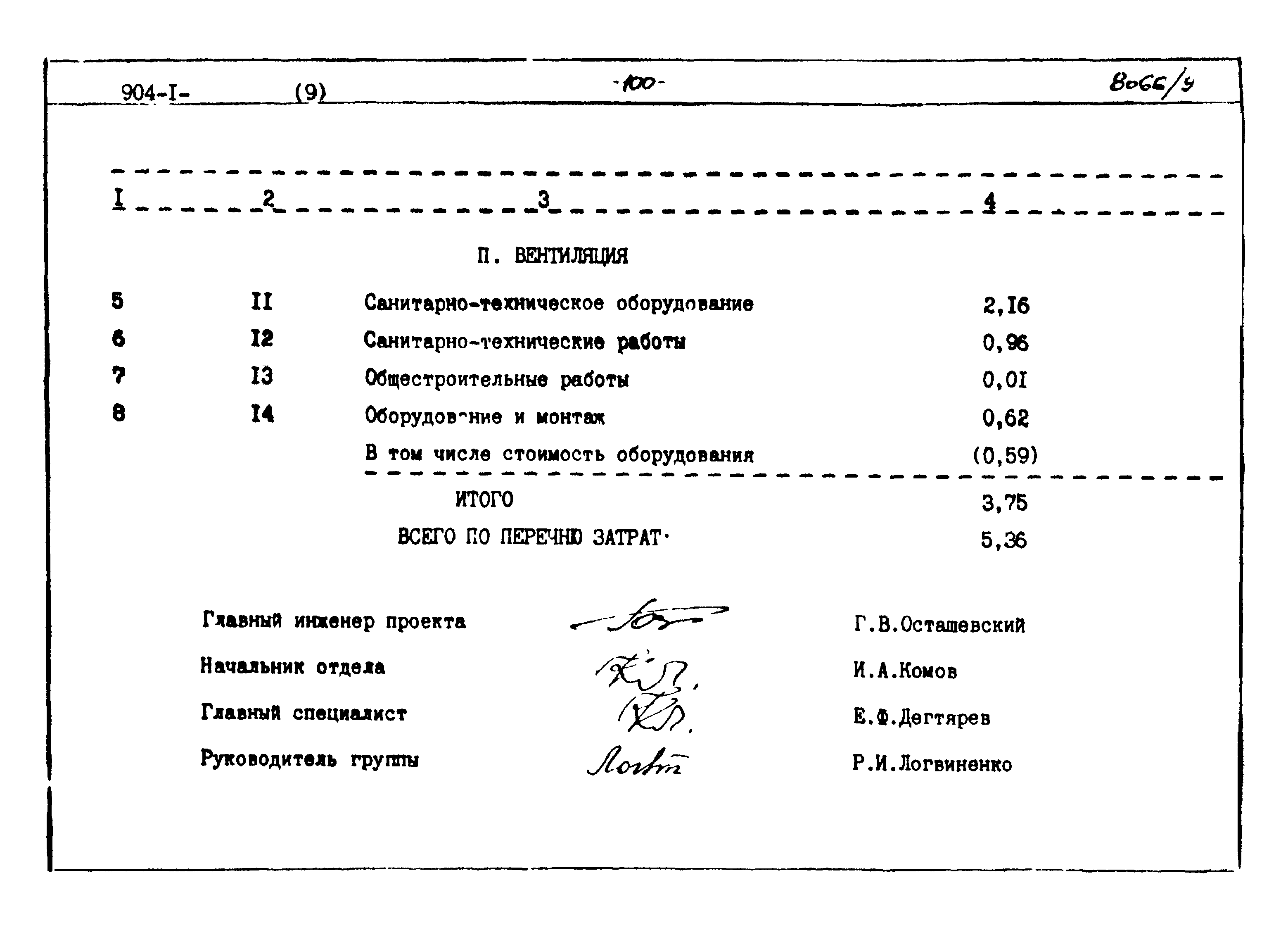 Типовой проект 904-1-48
