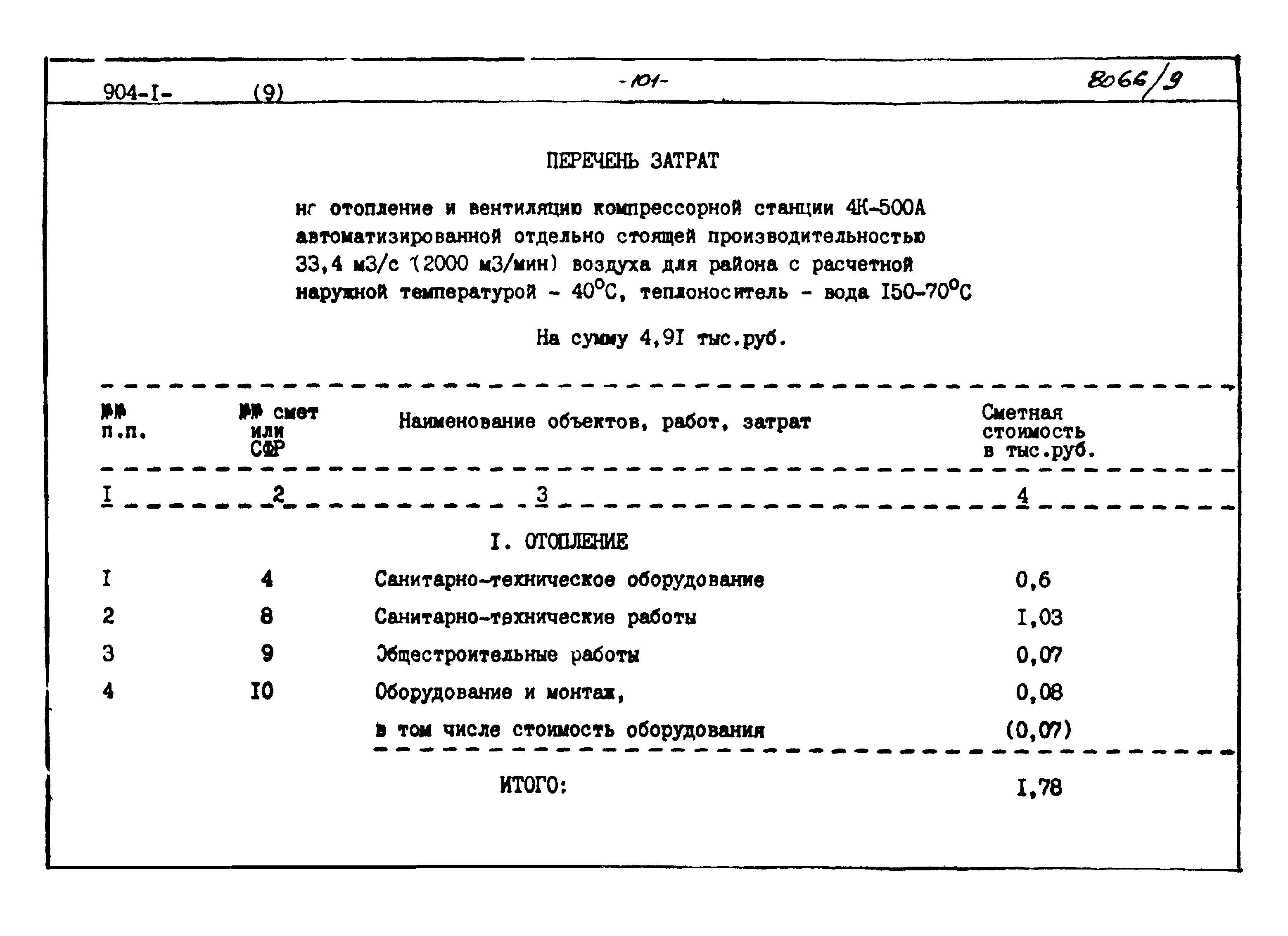 Типовой проект 904-1-48