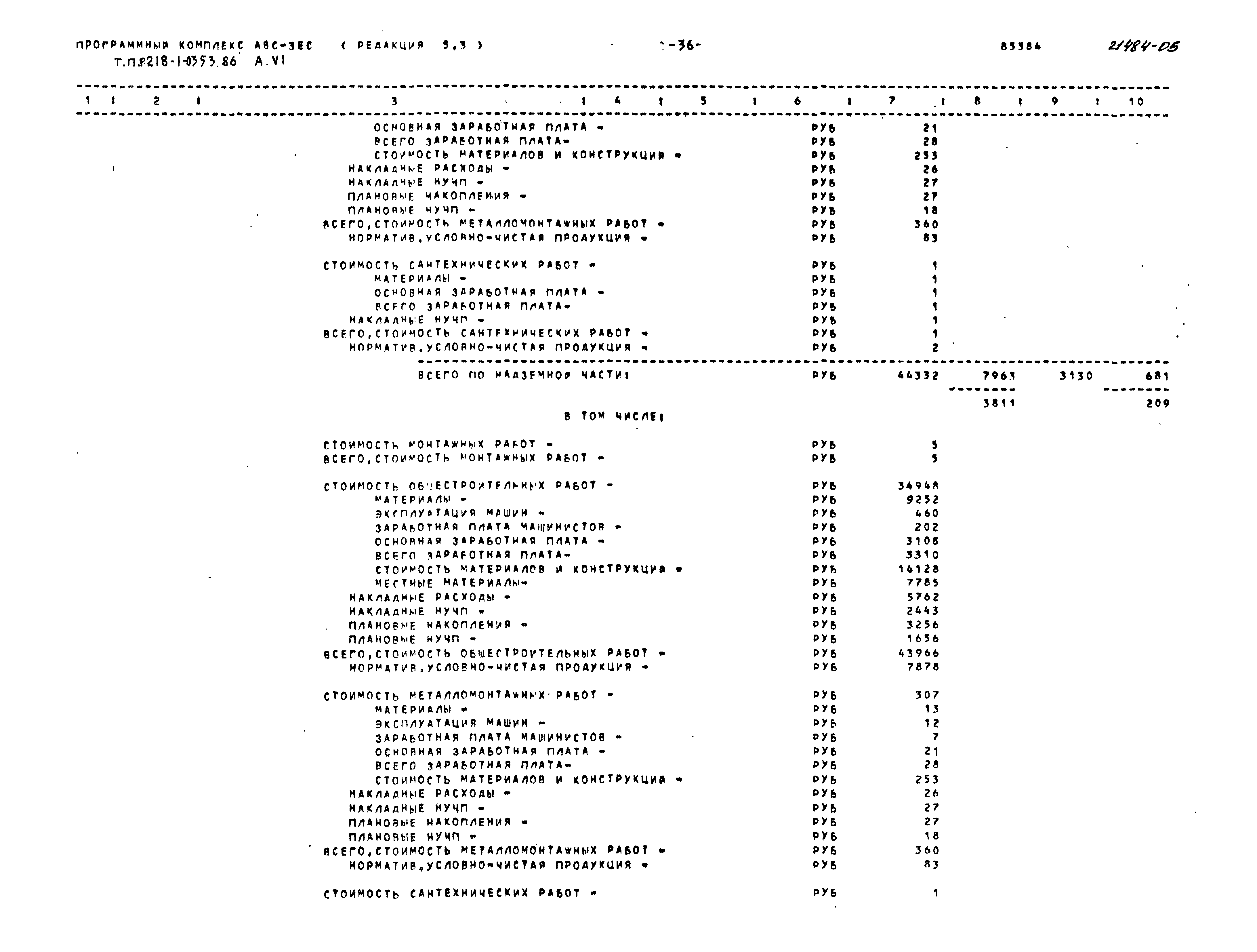 Типовой проект 218-1-0353.86