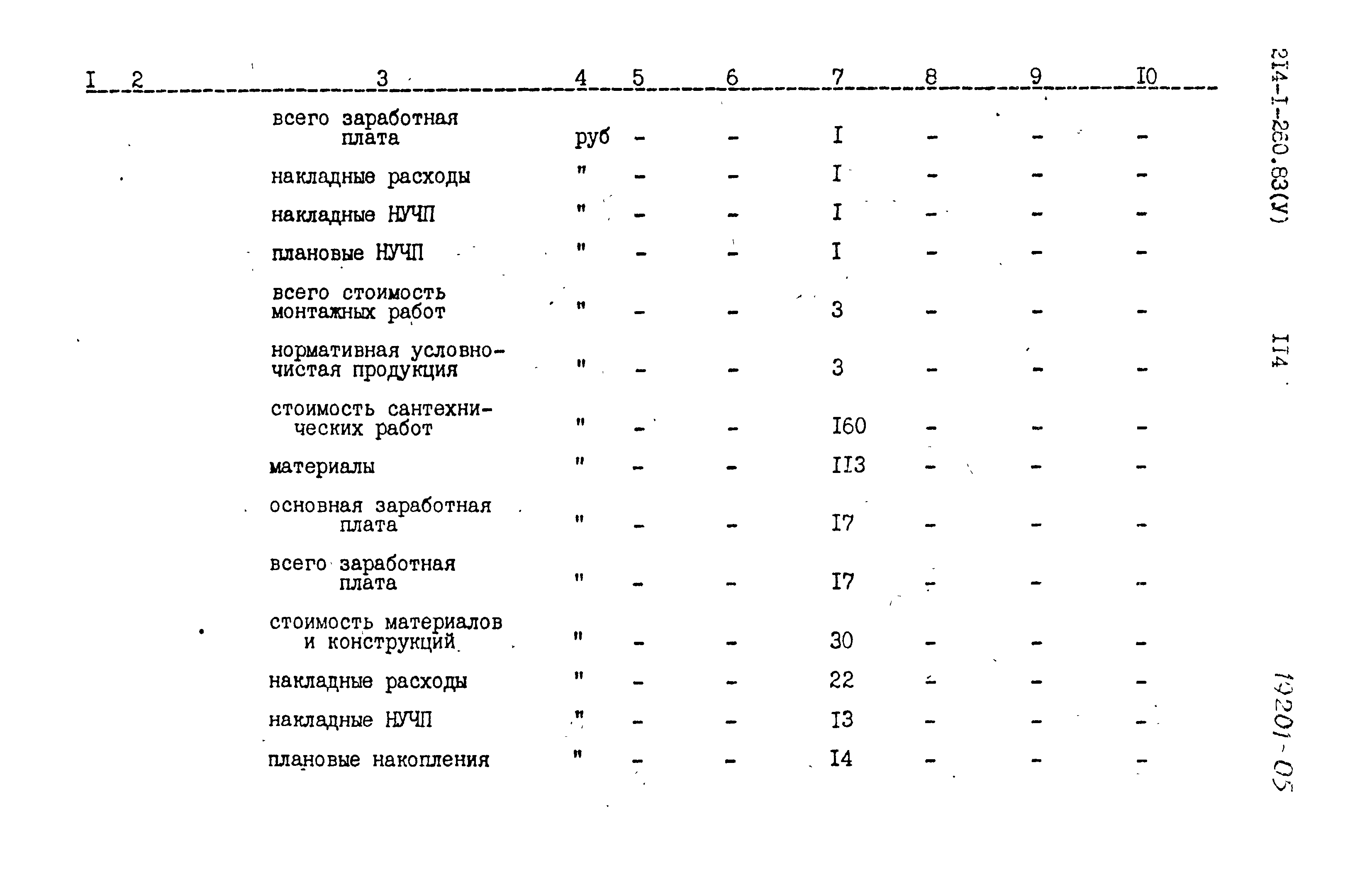 Типовой проект 214-1-260.83
