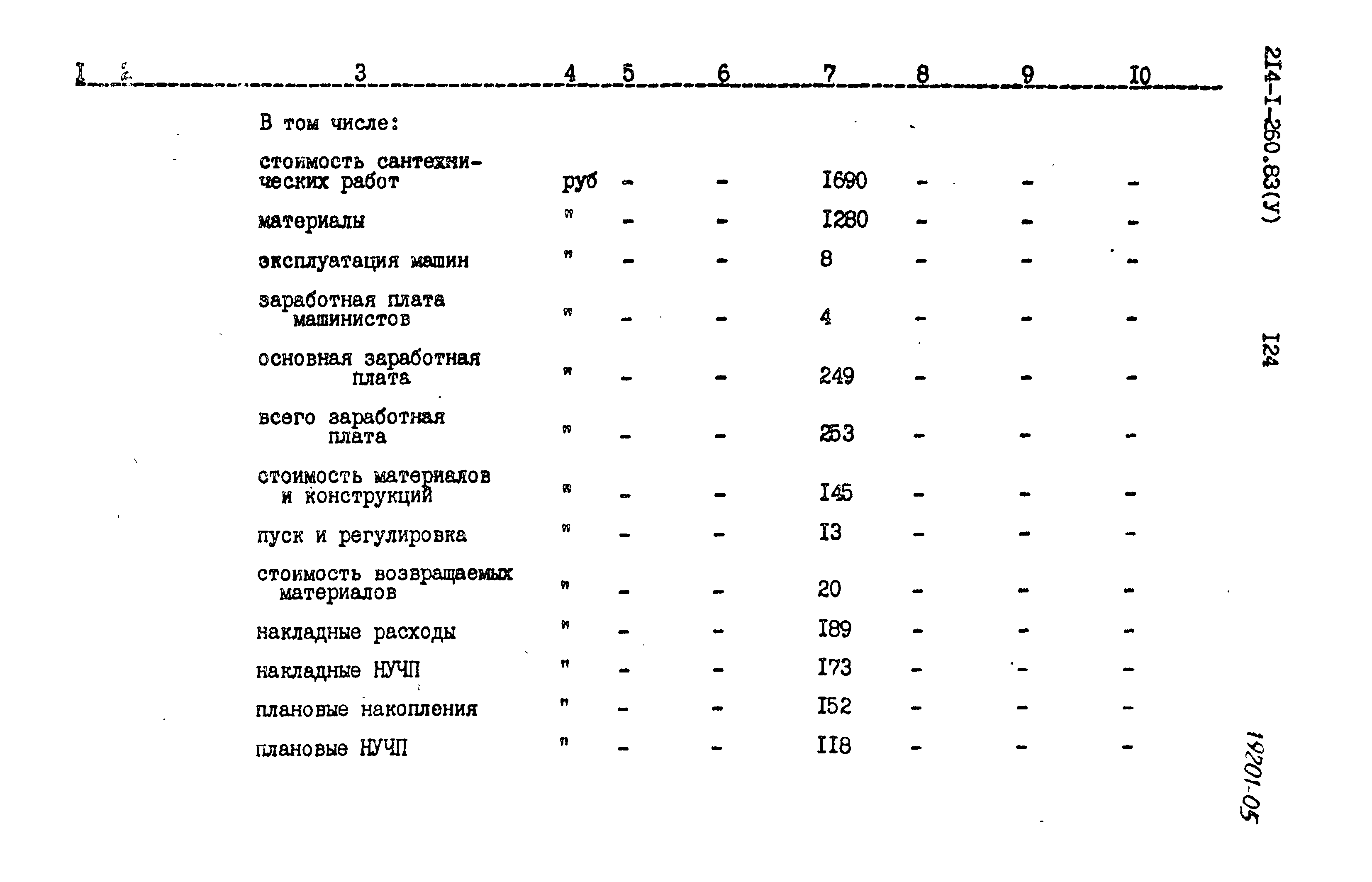 Типовой проект 214-1-260.83