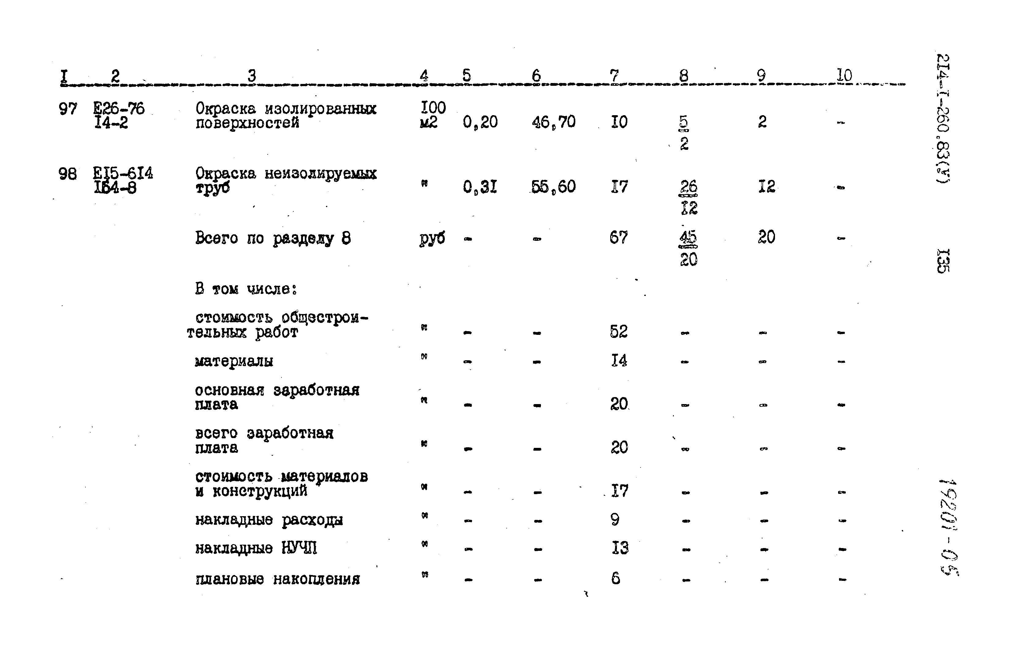 Типовой проект 214-1-260.83