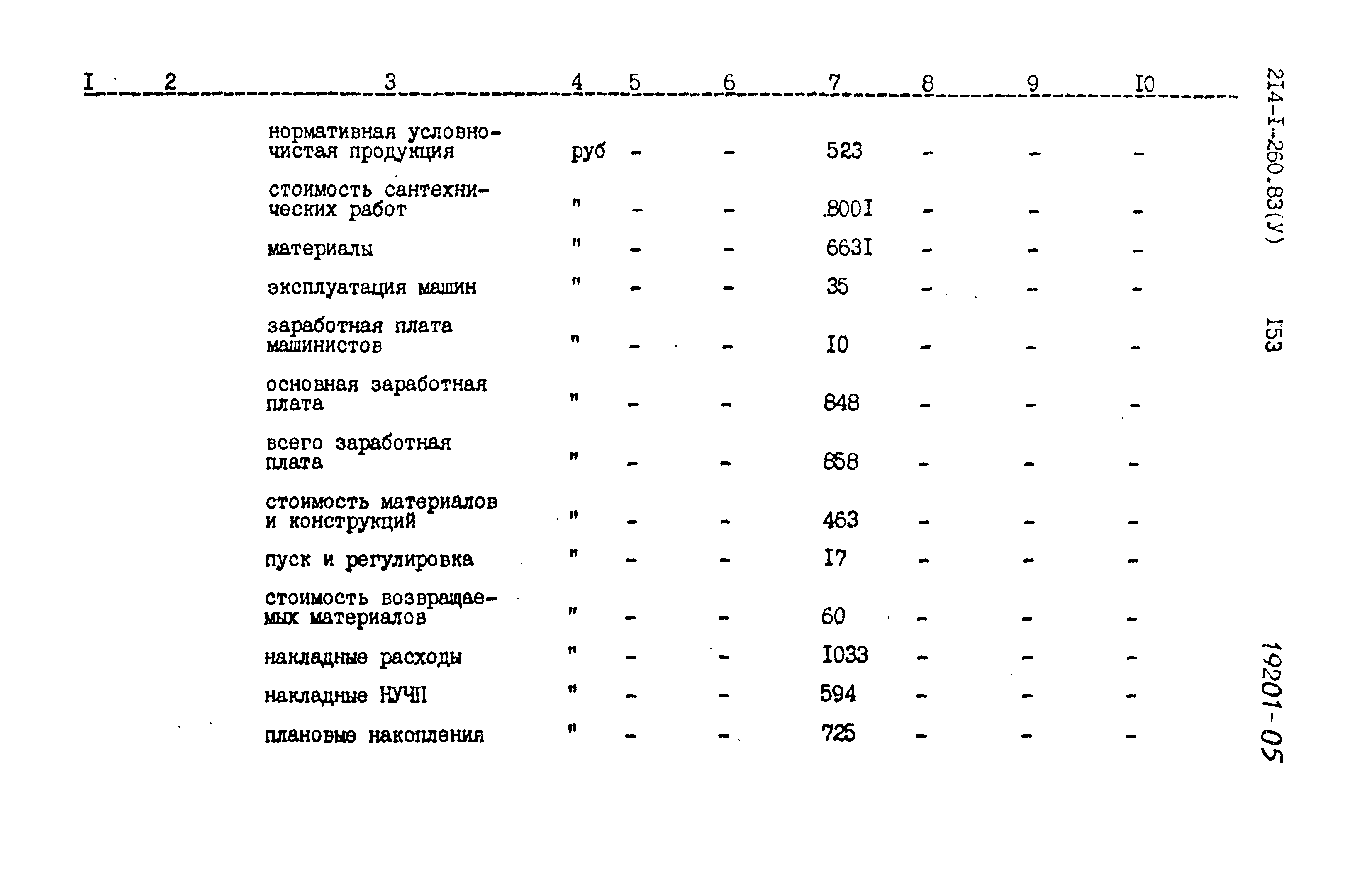 Типовой проект 214-1-260.83