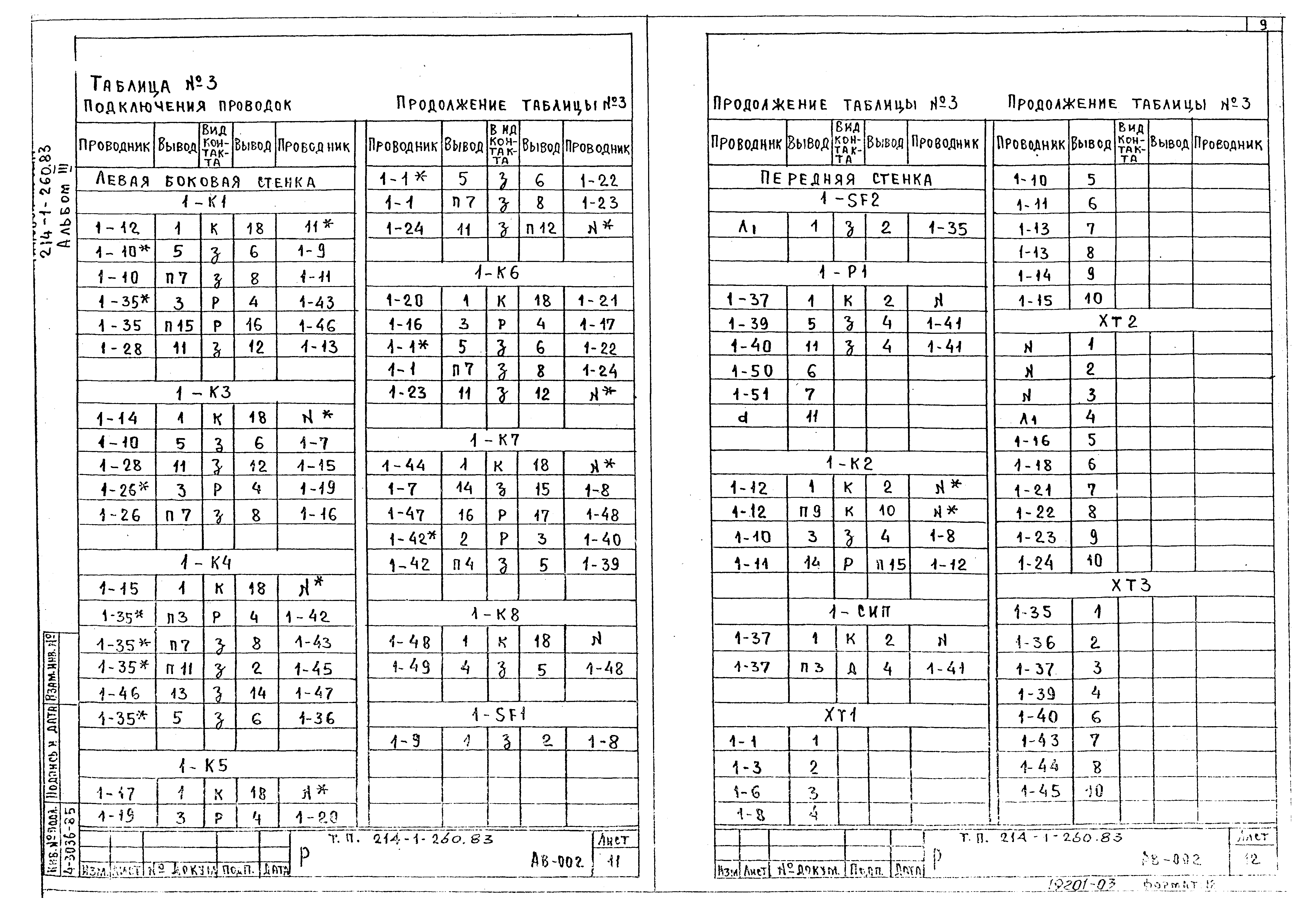Типовой проект 214-1-260.83