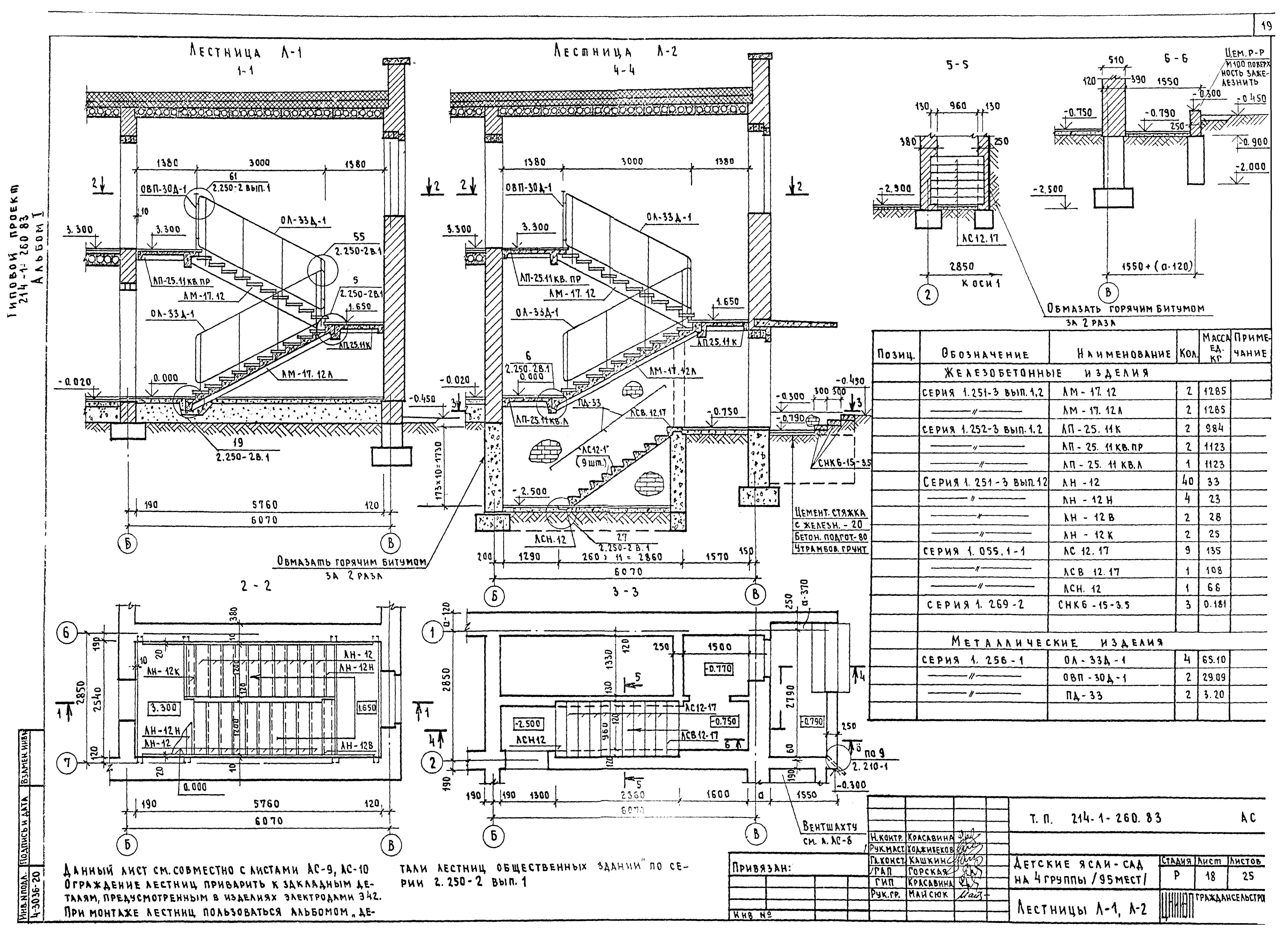 Типовой проект 214-1-260.83