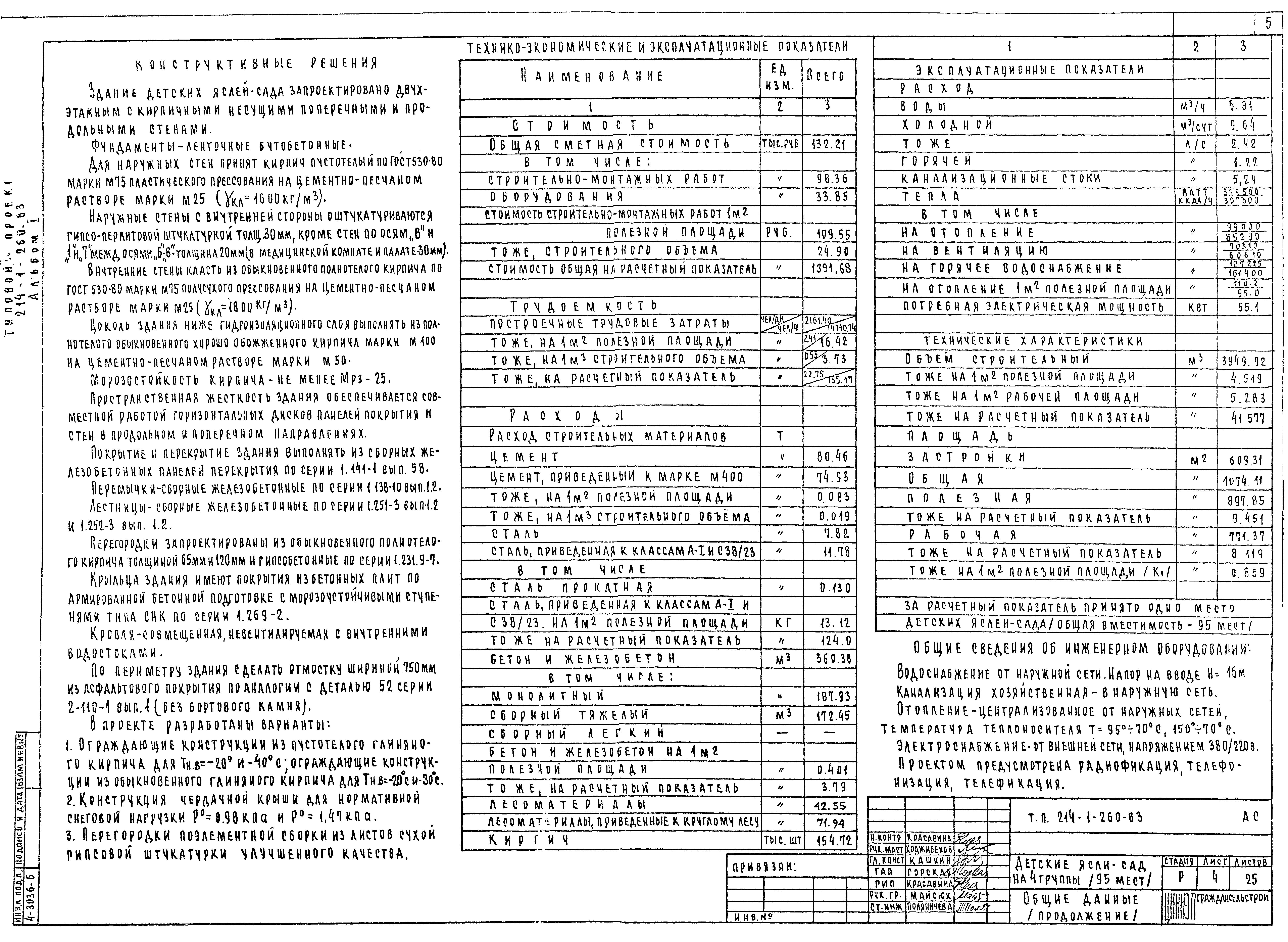 Типовой проект 214-1-260.83