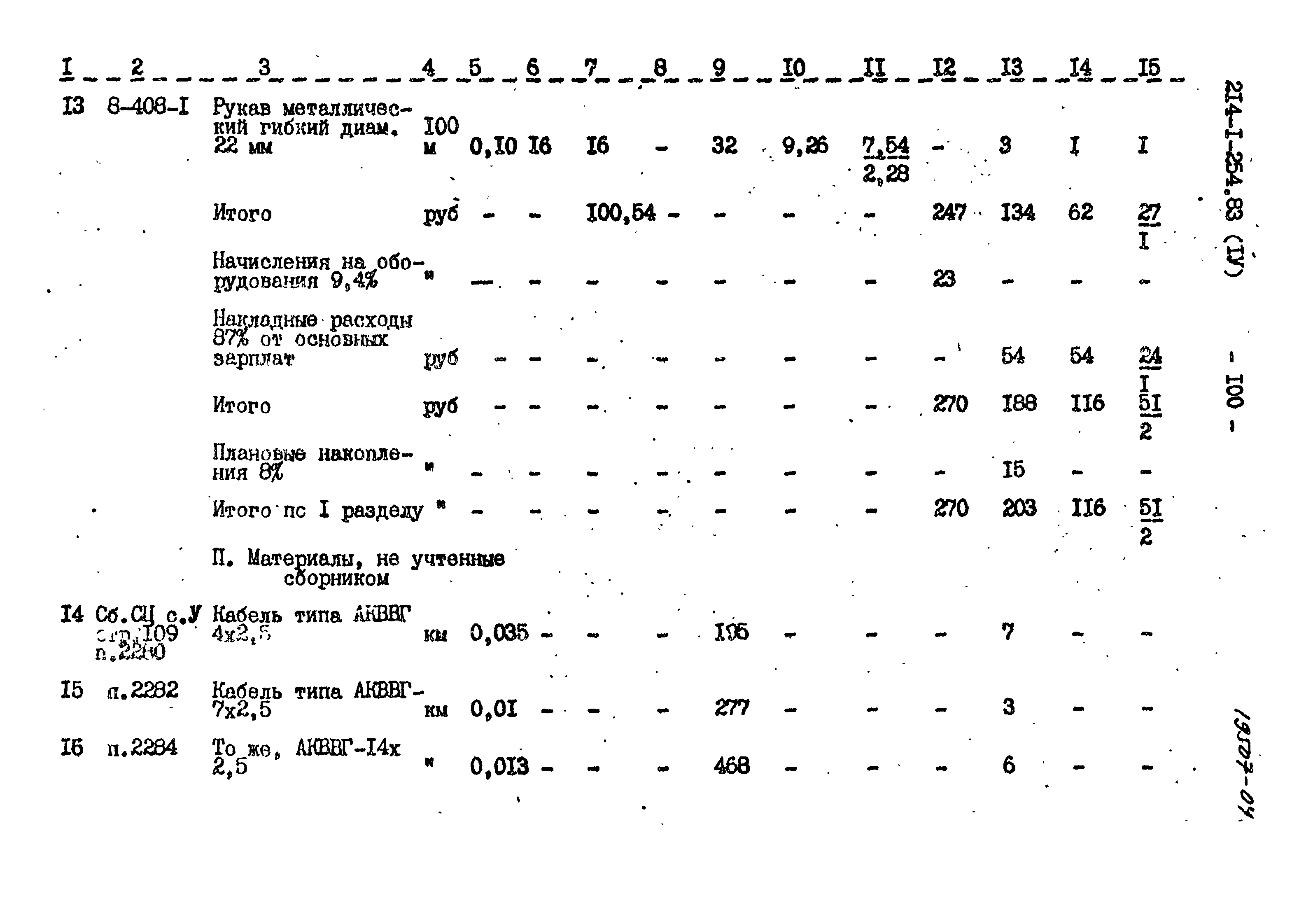 Типовой проект 214-1-254.83