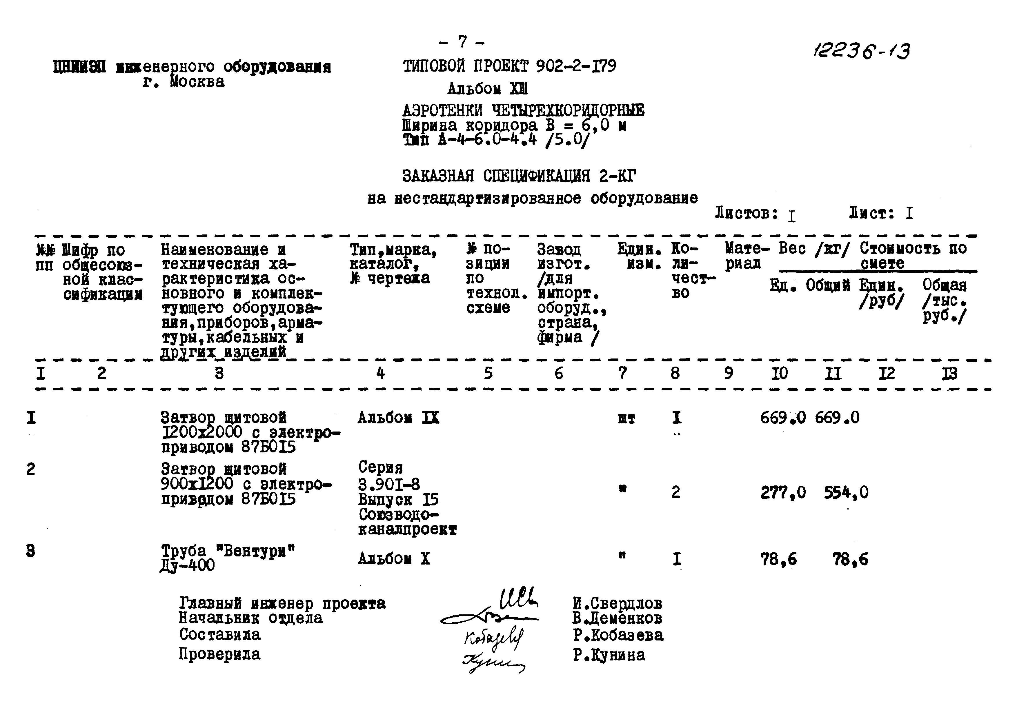 Типовой проект 902-2-179