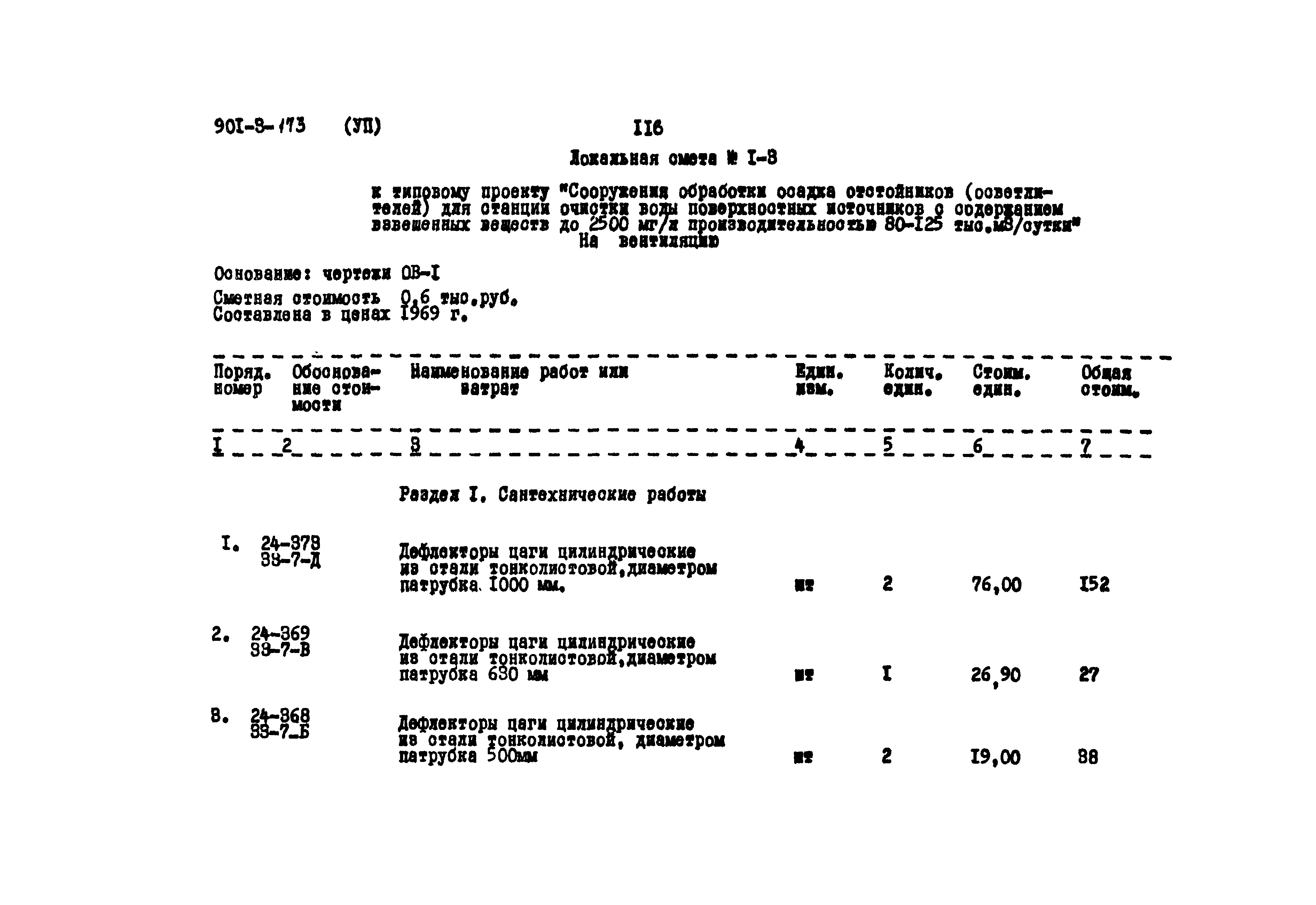 Типовой проект 901-3-173