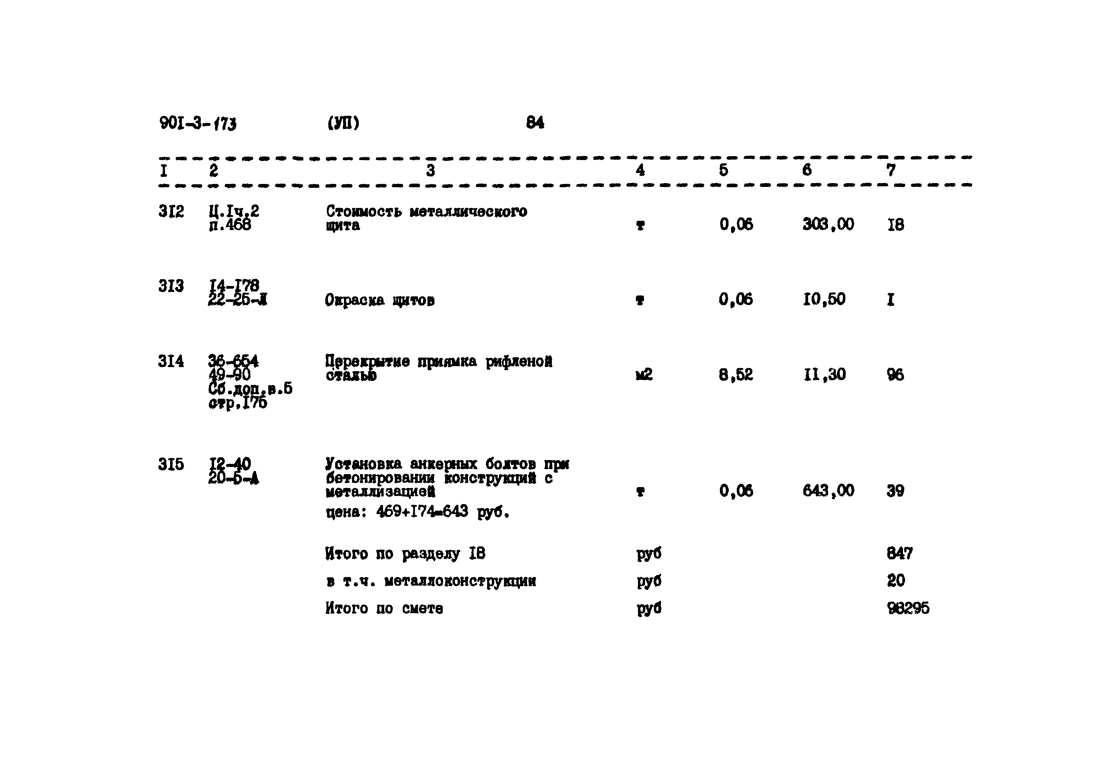 Типовой проект 901-3-173
