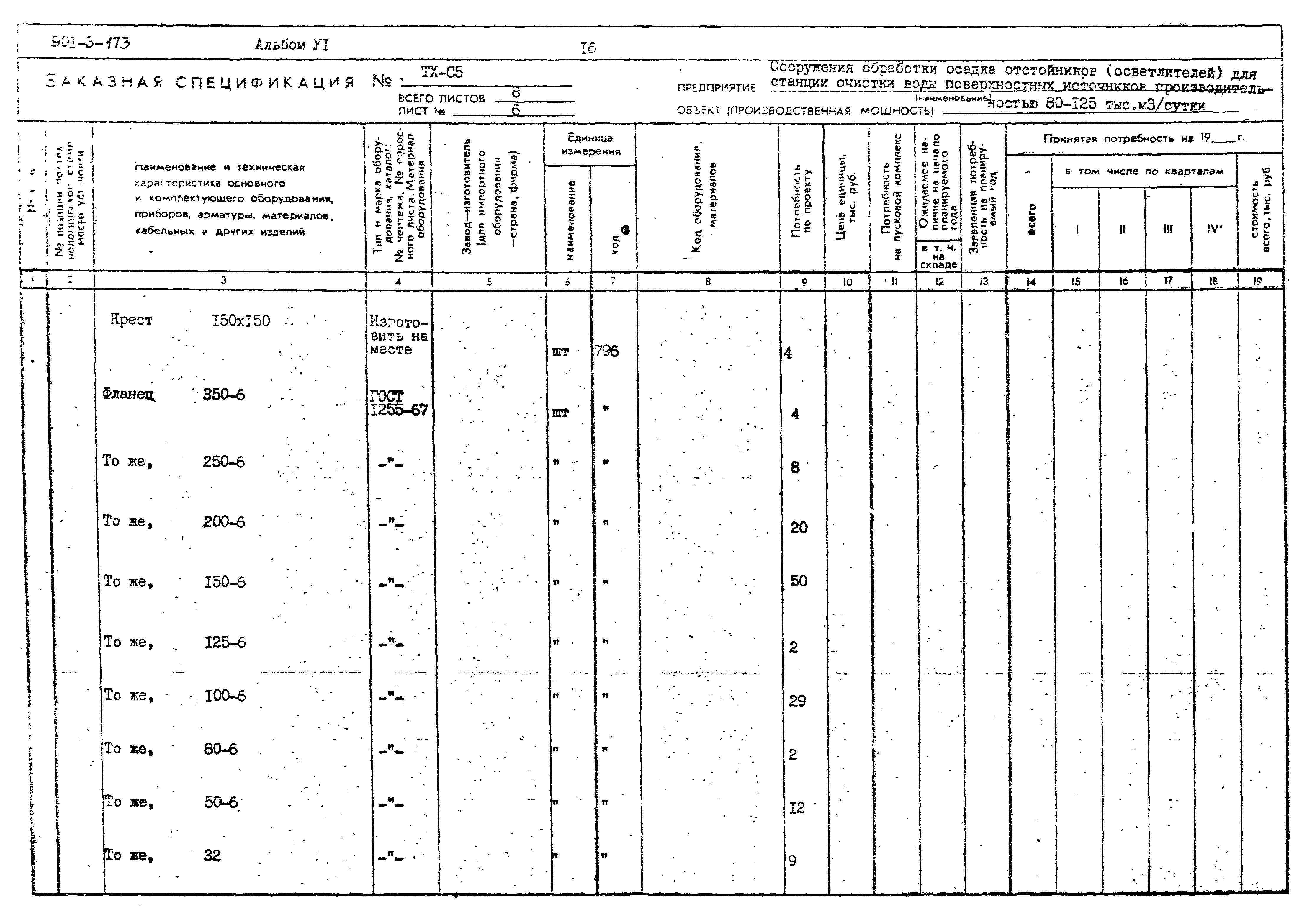 Типовой проект 901-3-173
