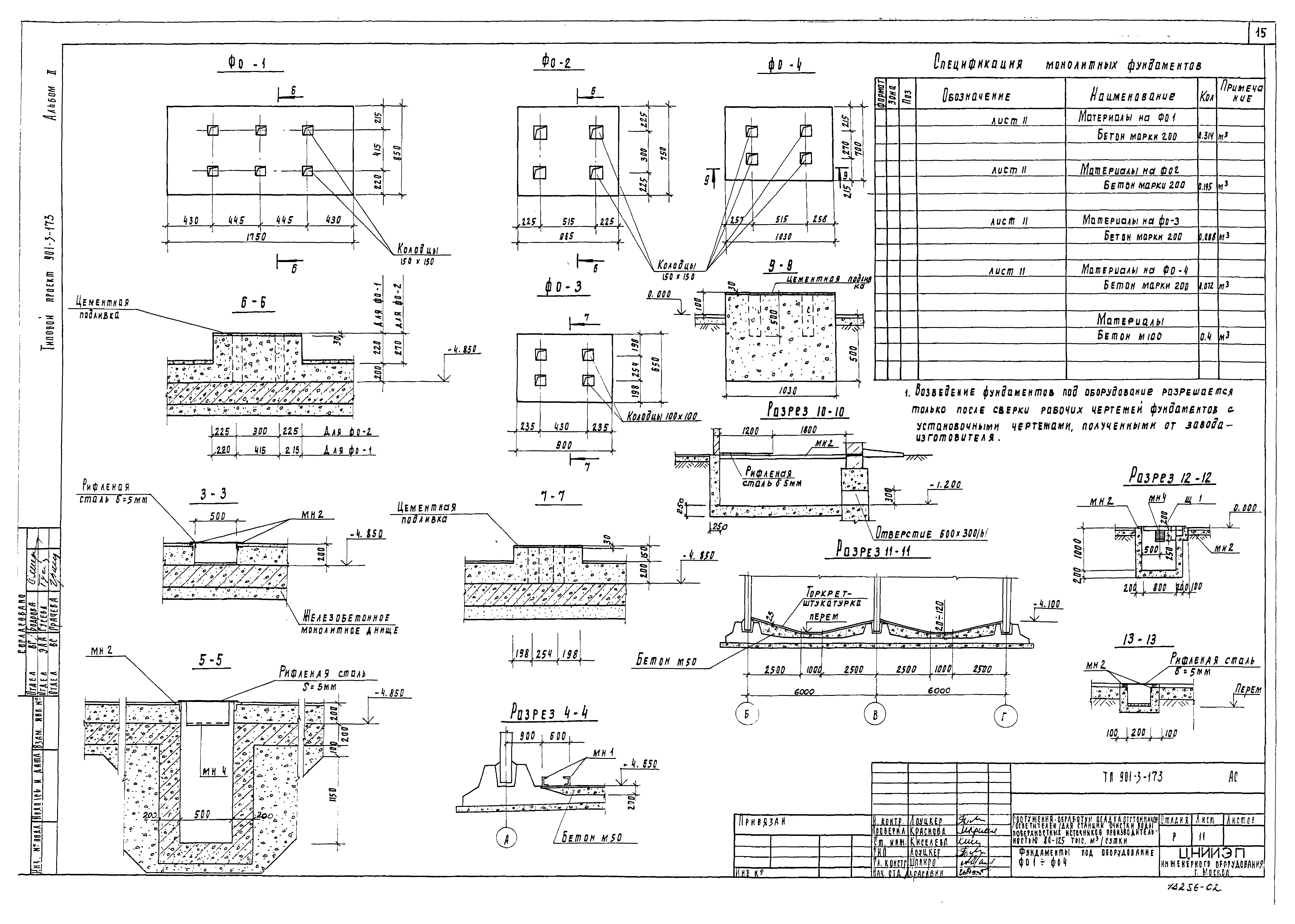 Типовой проект 901-3-173