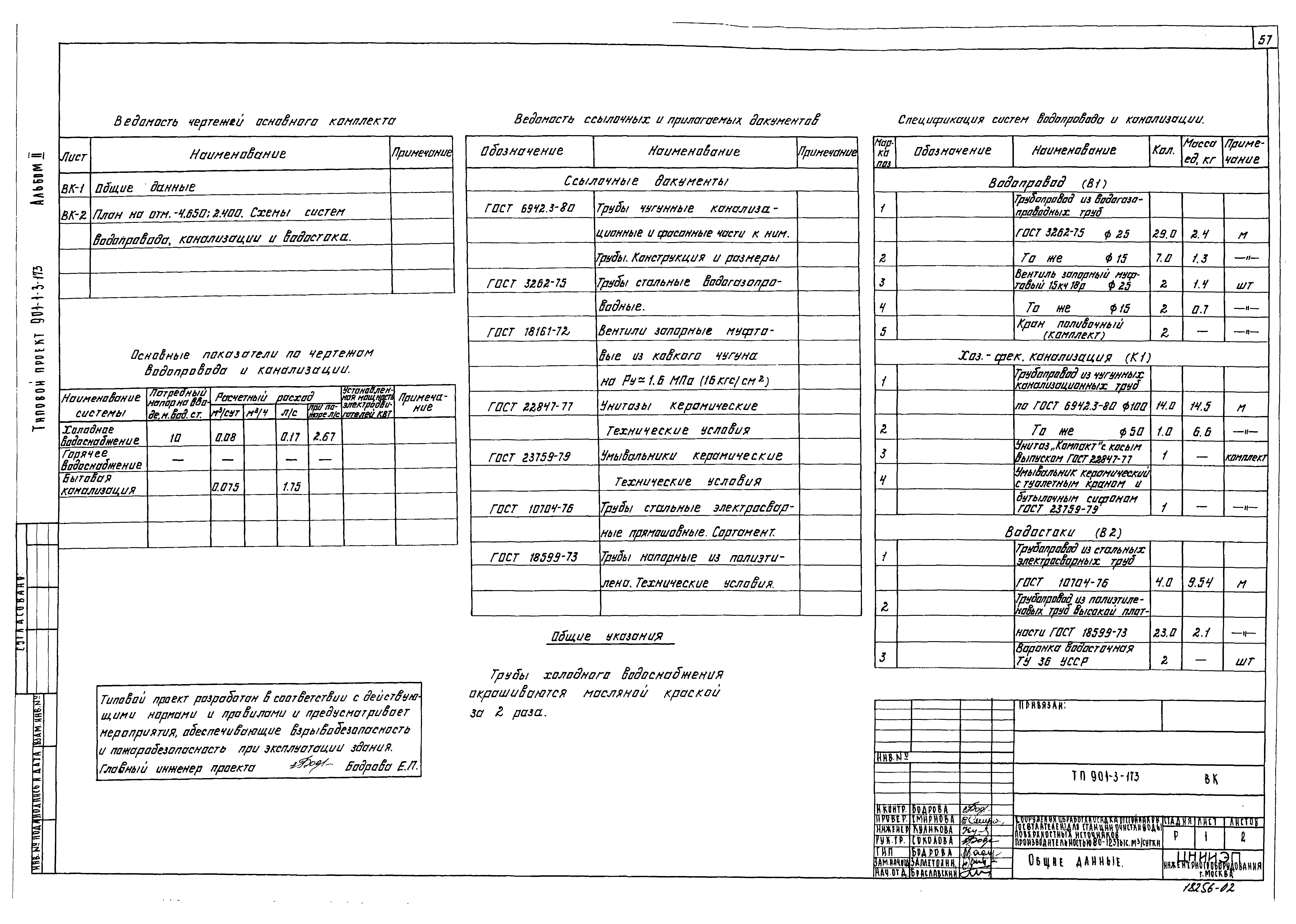 Типовой проект 901-3-173