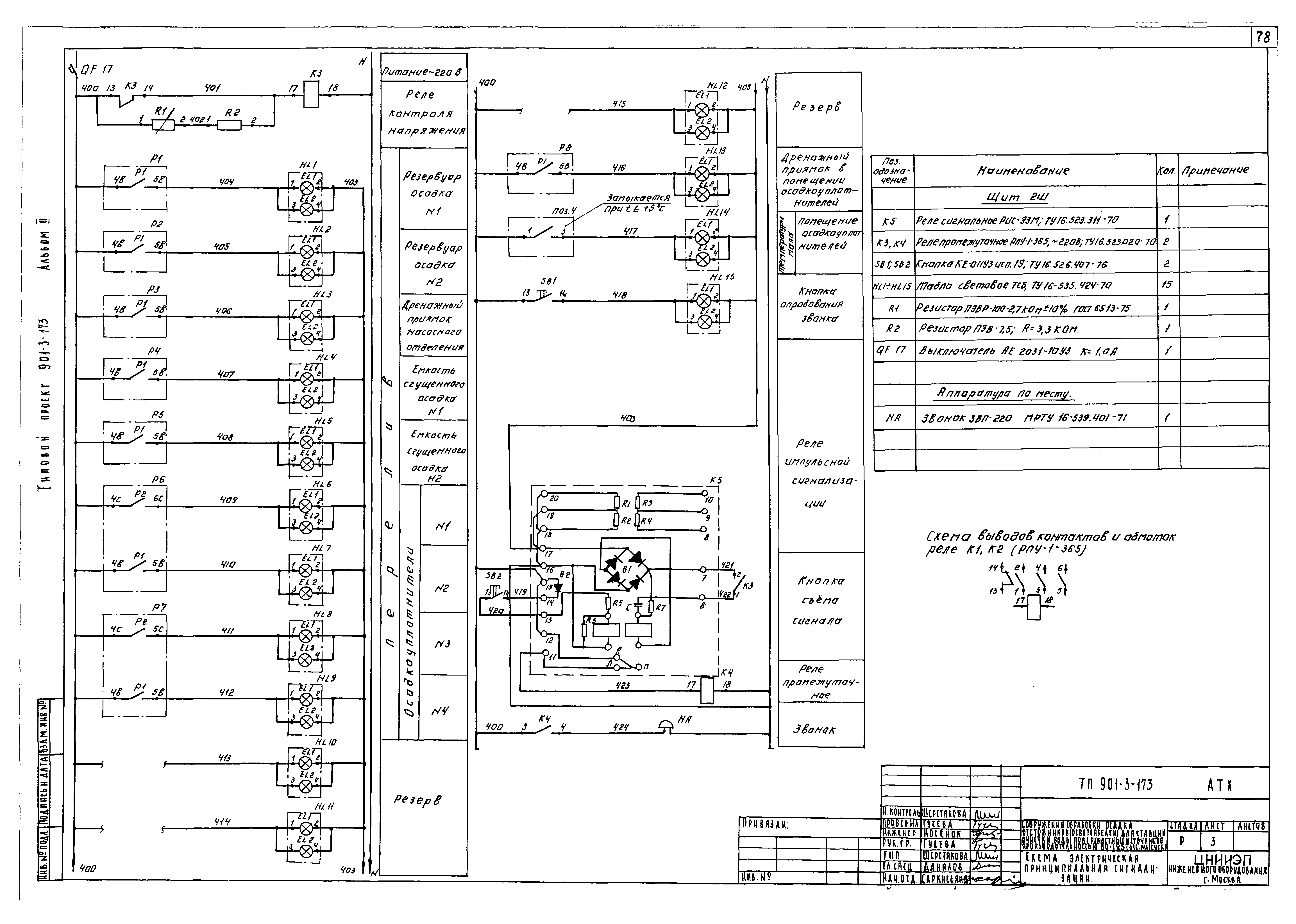 Типовой проект 901-3-173