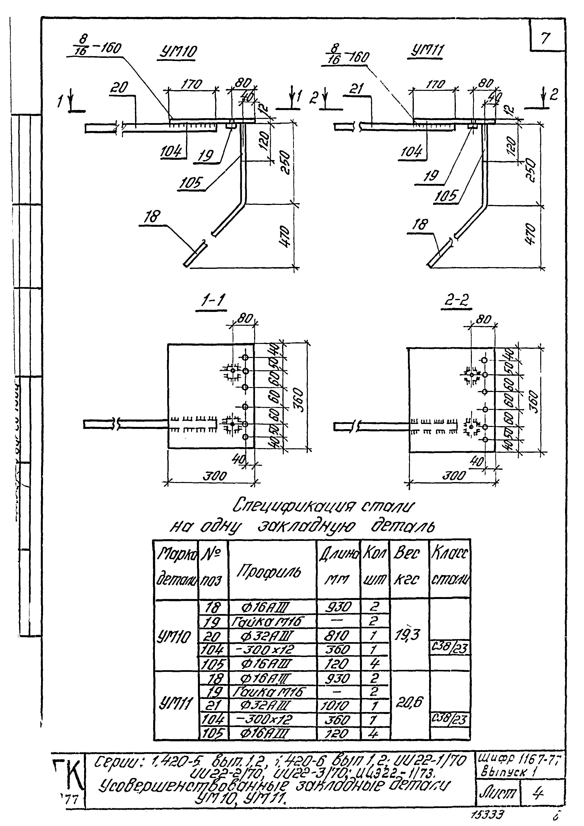 Шифр 1167-77