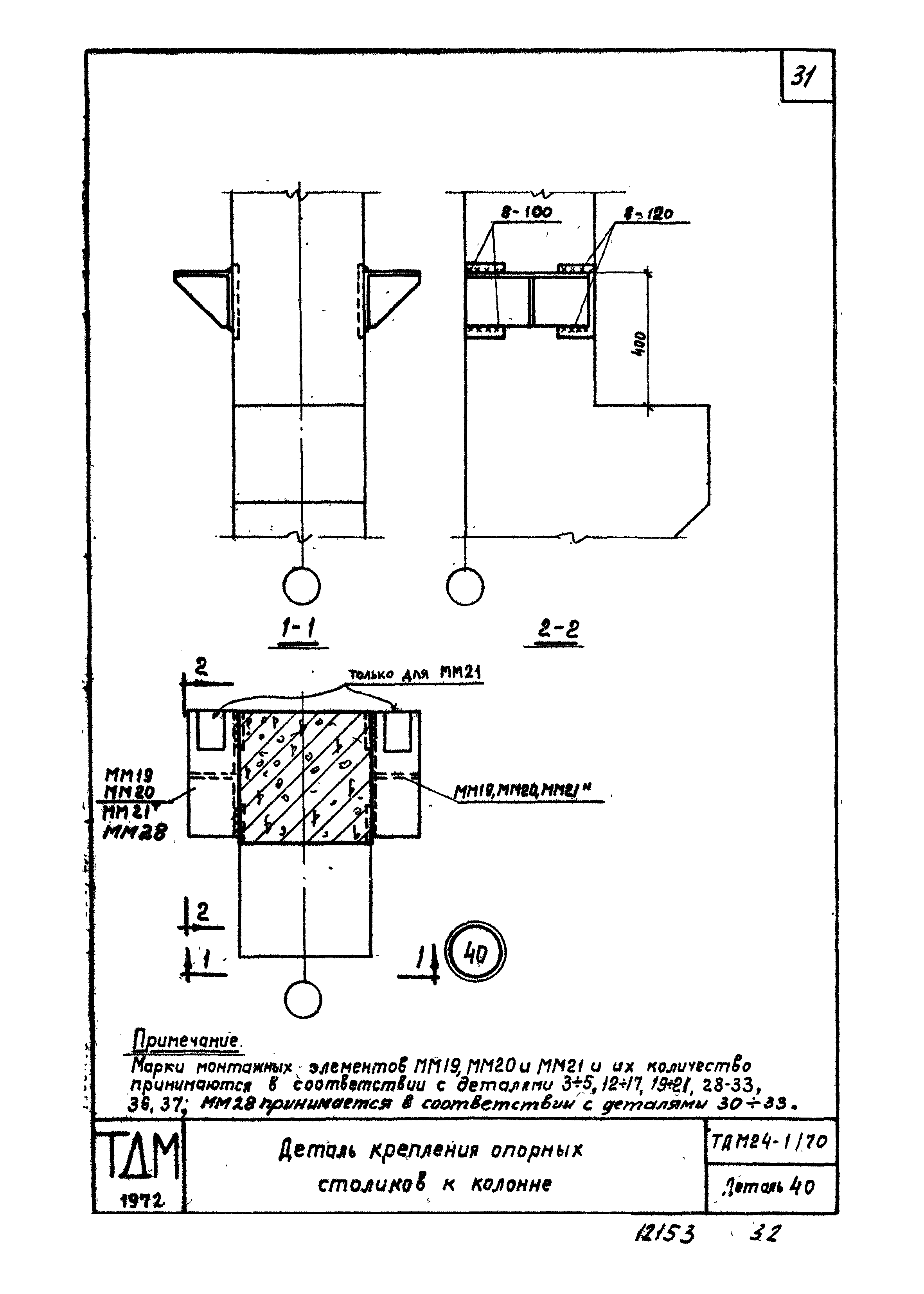Серия ТДМ24-1/70